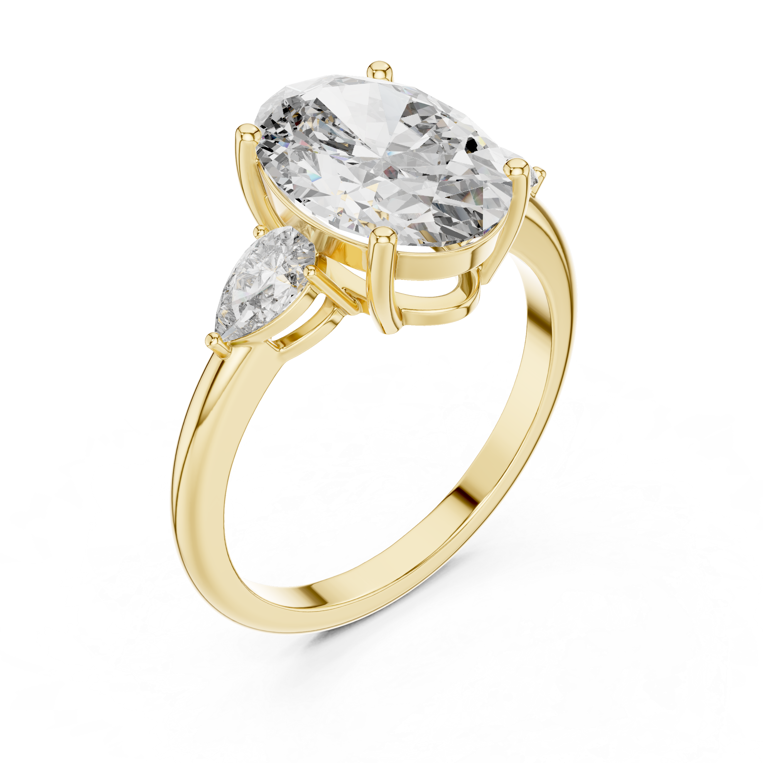 EMRALD SHAPE ENGAGEMENT RING
