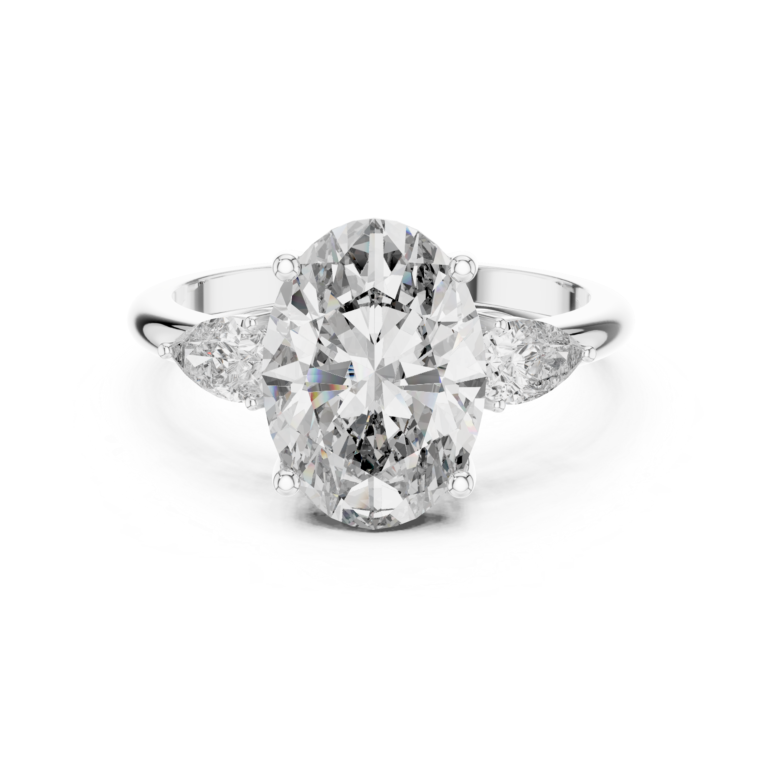 EMRALD SHAPE ENGAGEMENT RING