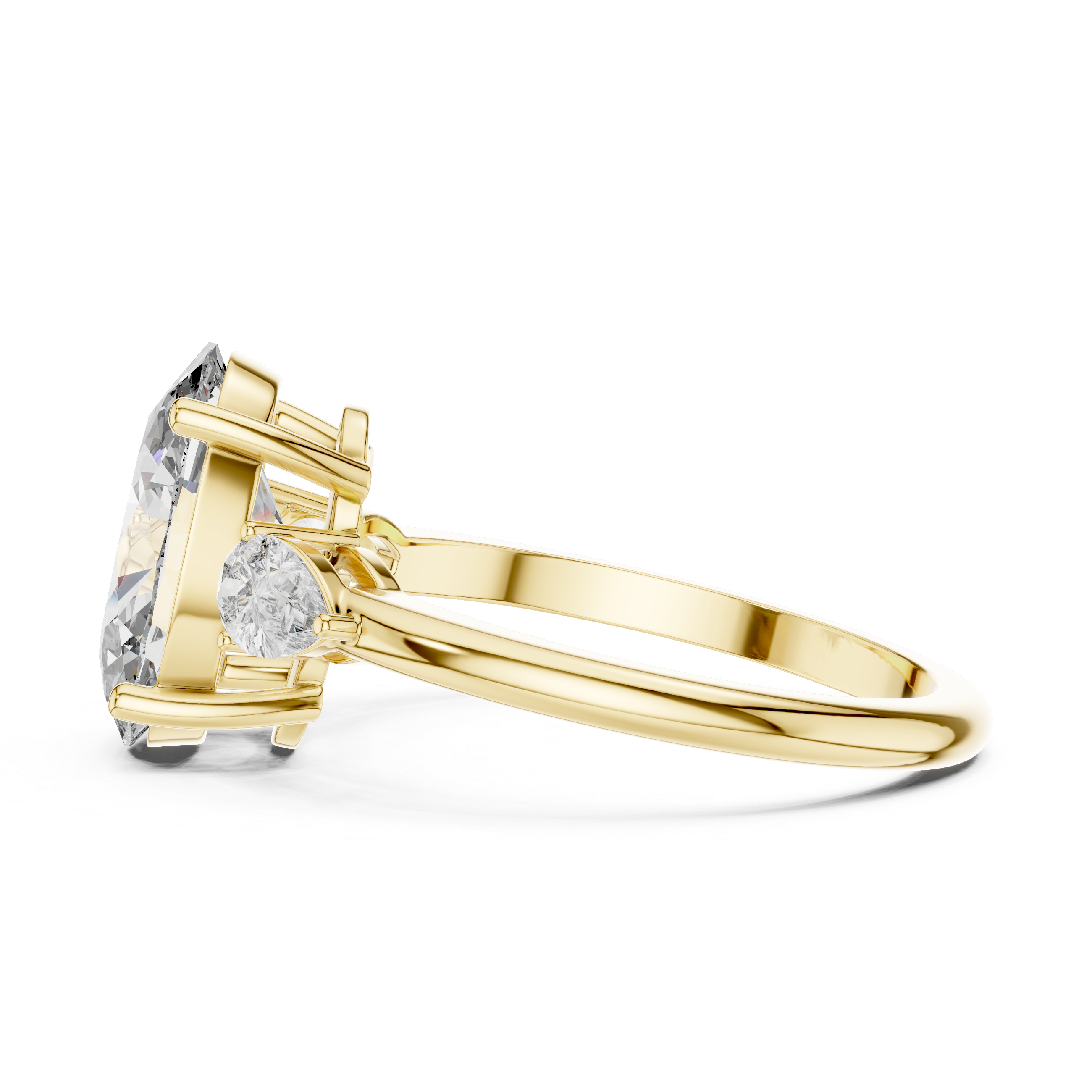 EMRALD SHAPE ENGAGEMENT RING