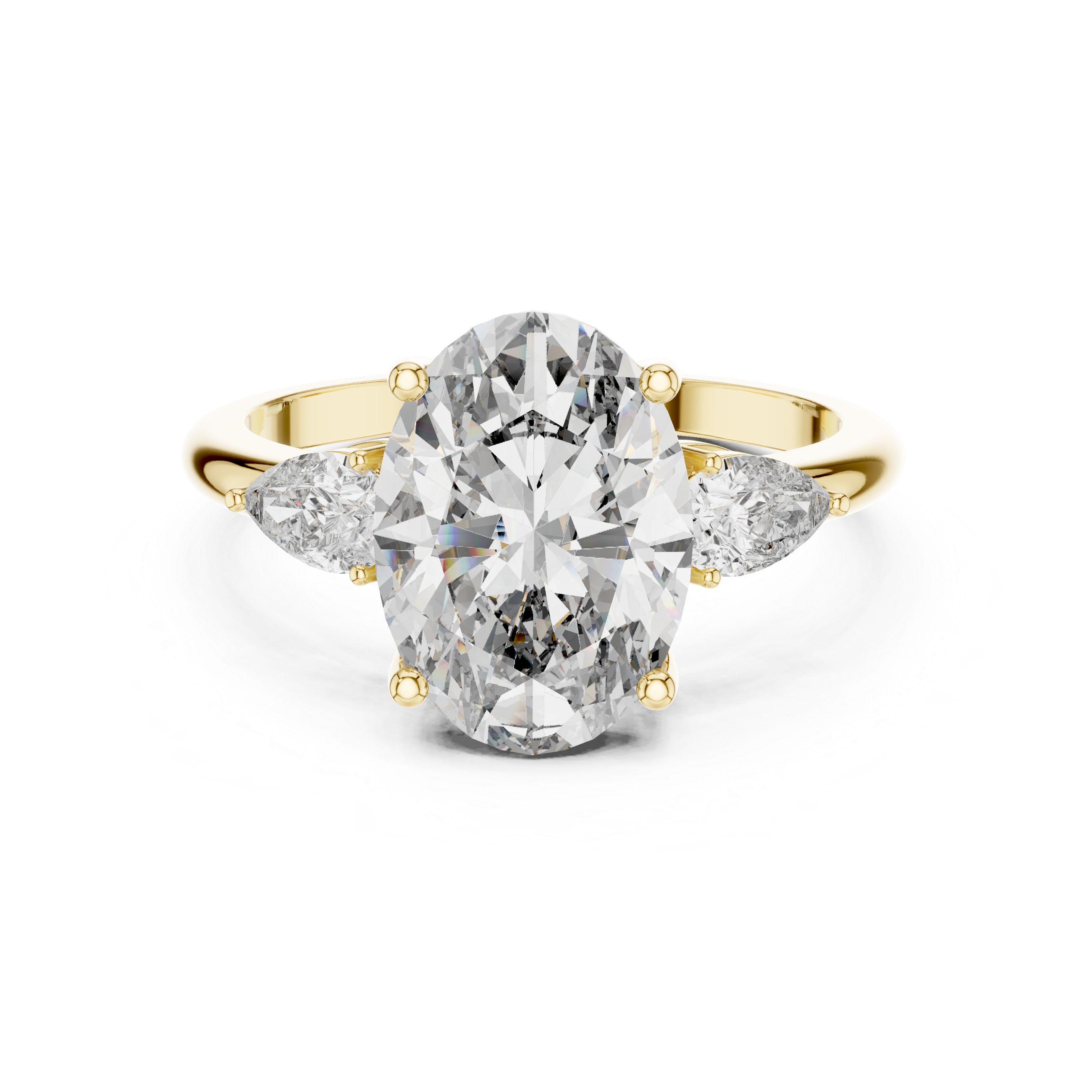 EMRALD SHAPE ENGAGEMENT RING