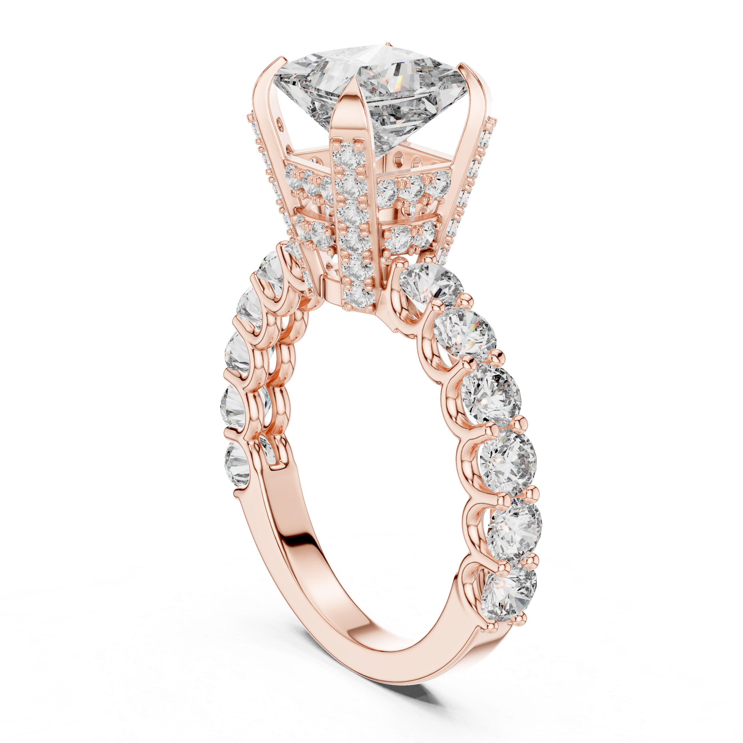 2 STONE ENGAGEMENT RING