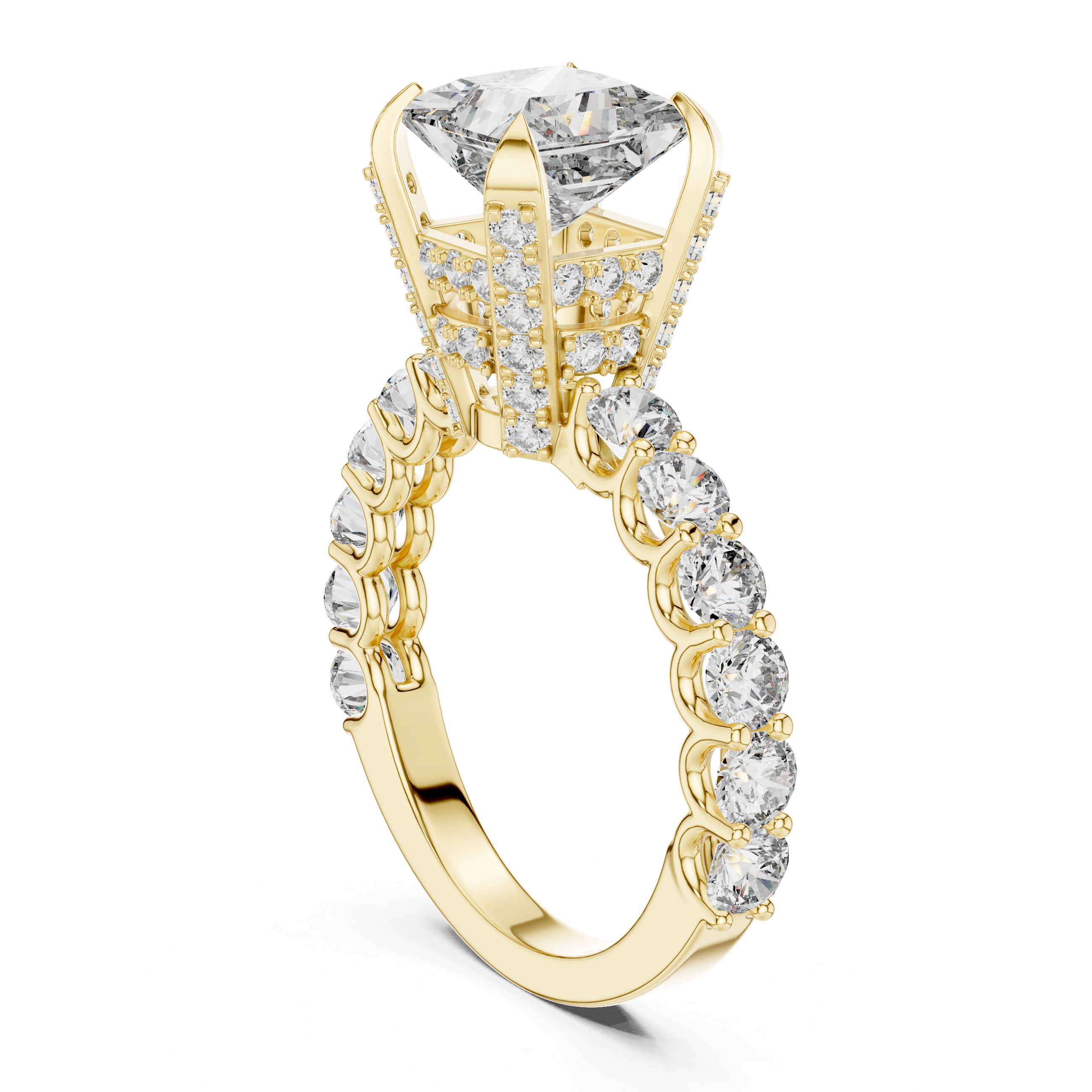 2 STONE ENGAGEMENT RING