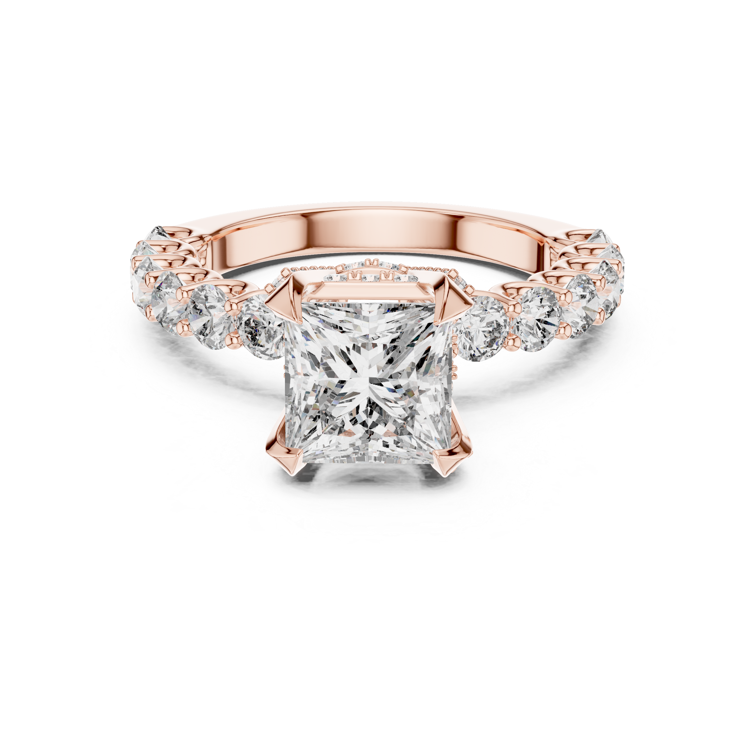 2 STONE ENGAGEMENT RING