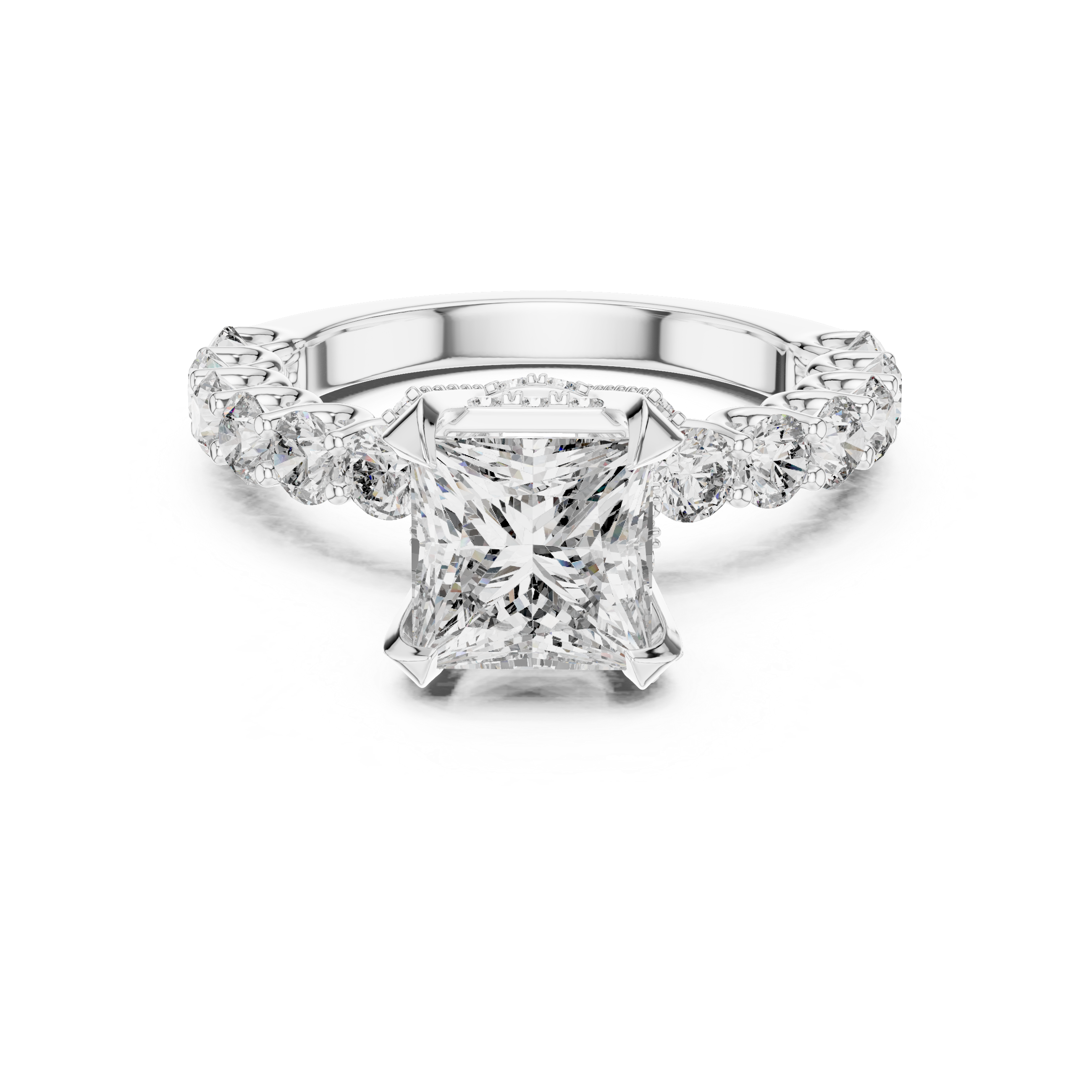 2 STONE ENGAGEMENT RING