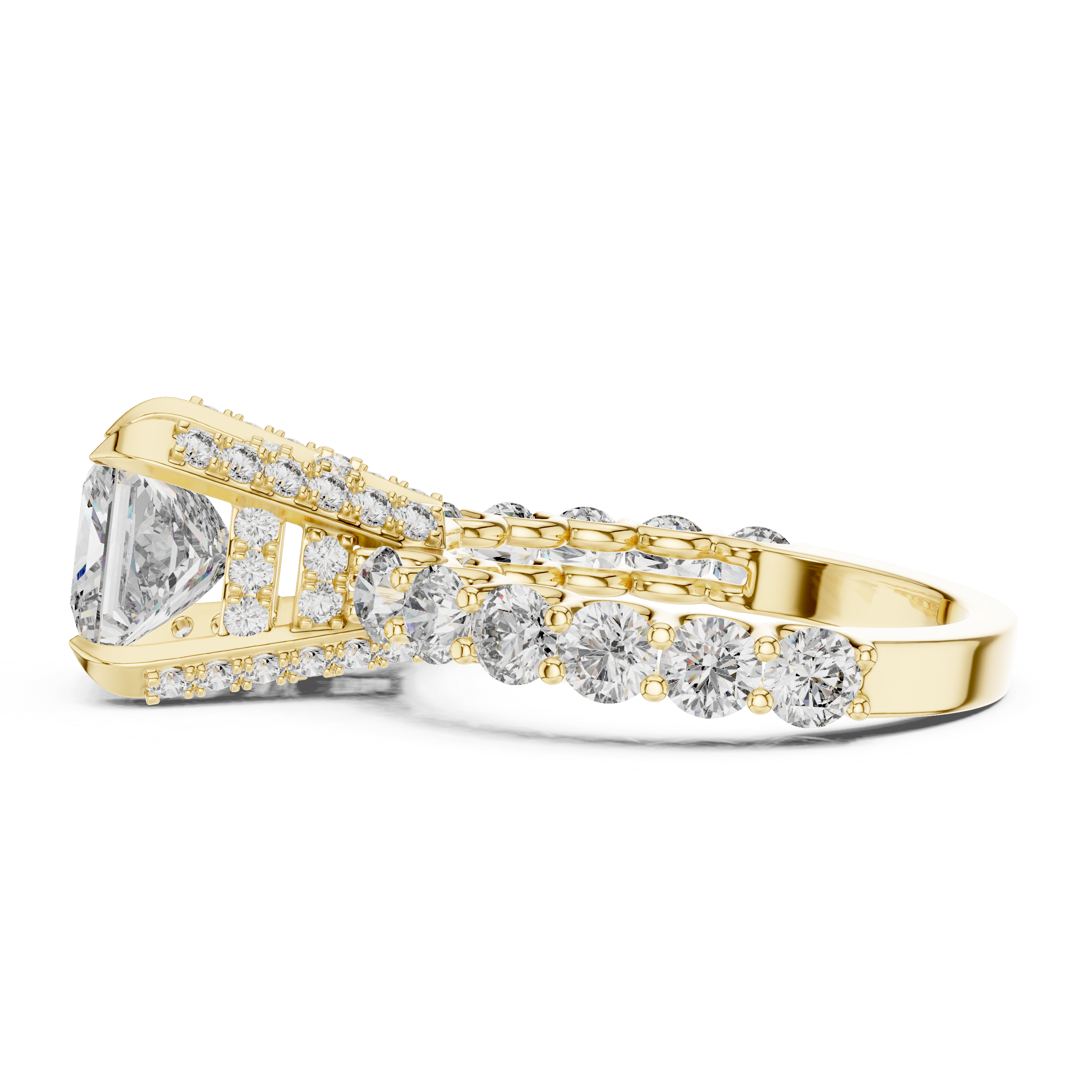 2 STONE ENGAGEMENT RING