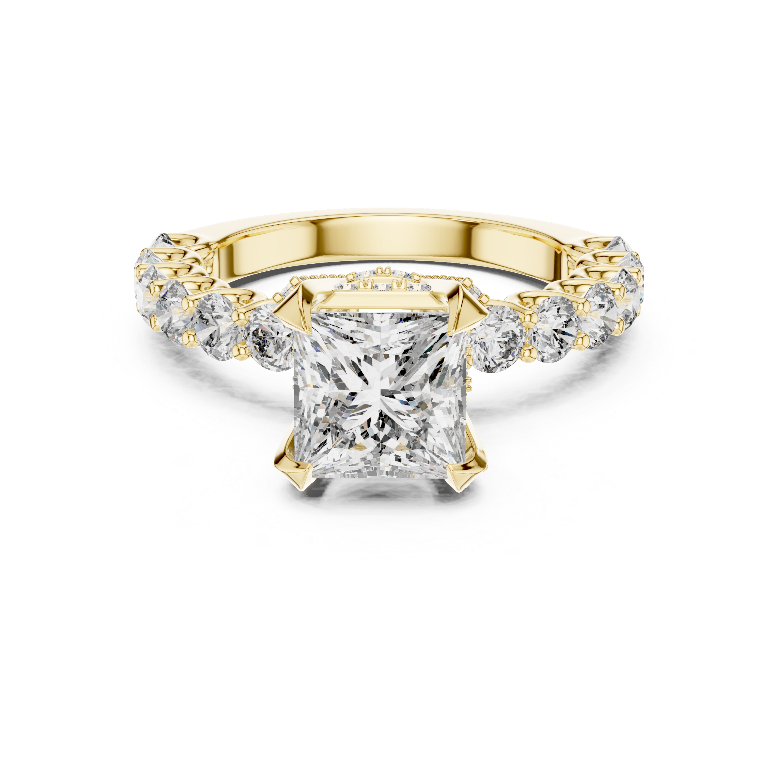 2 STONE ENGAGEMENT RING
