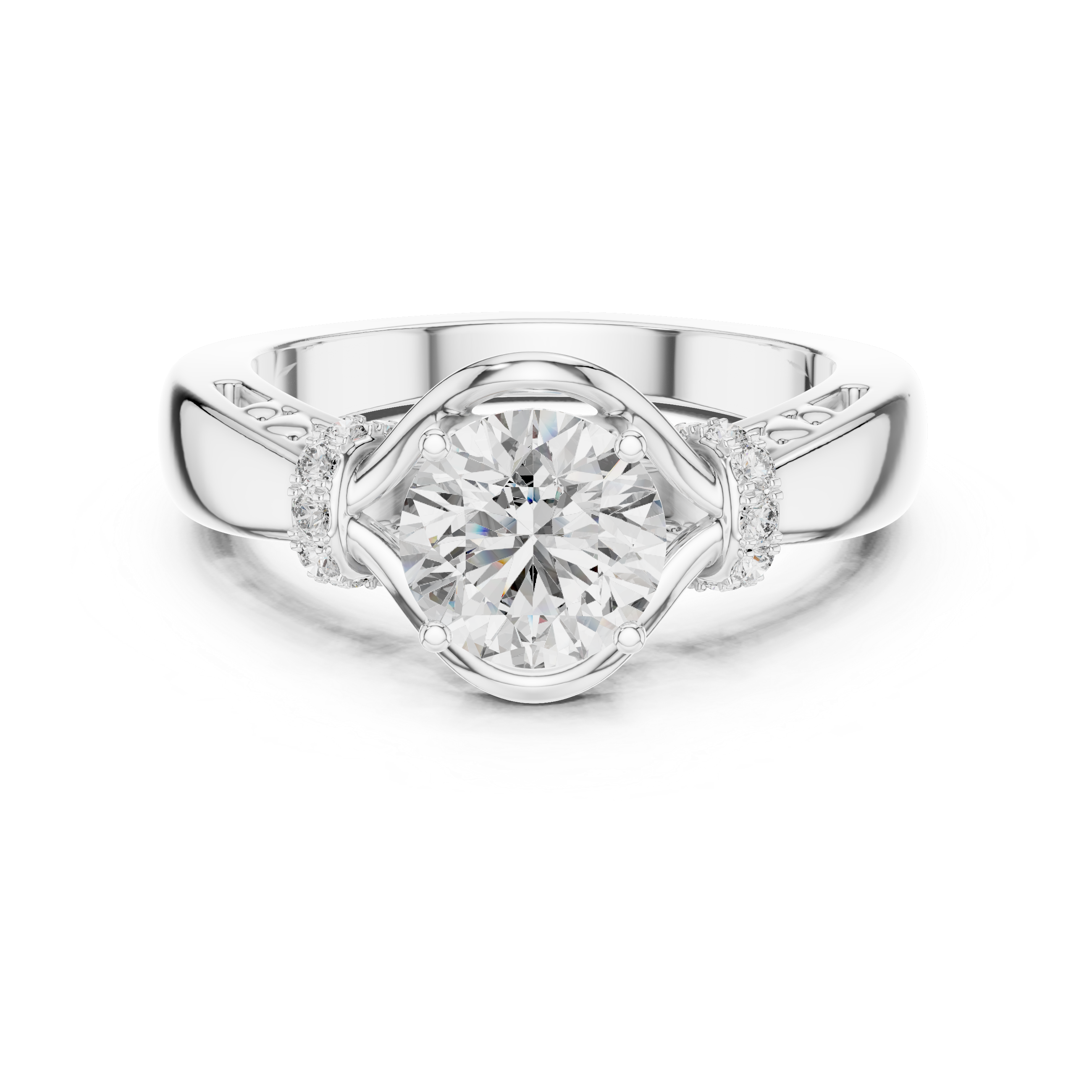 1CT SOLITAIRE UNIQUE RINGS
