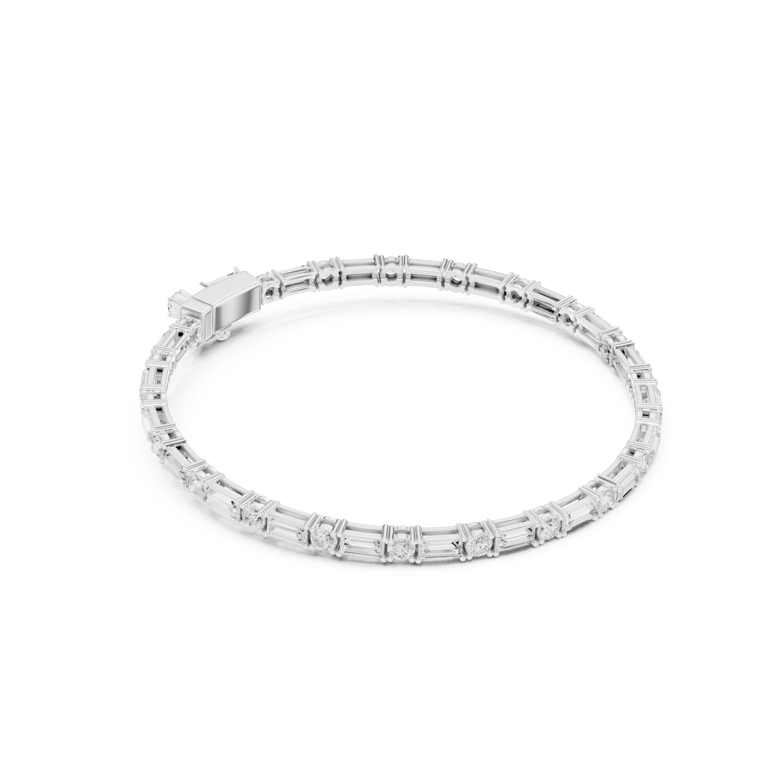 CLASSIC MENS TENNIS BRACELET