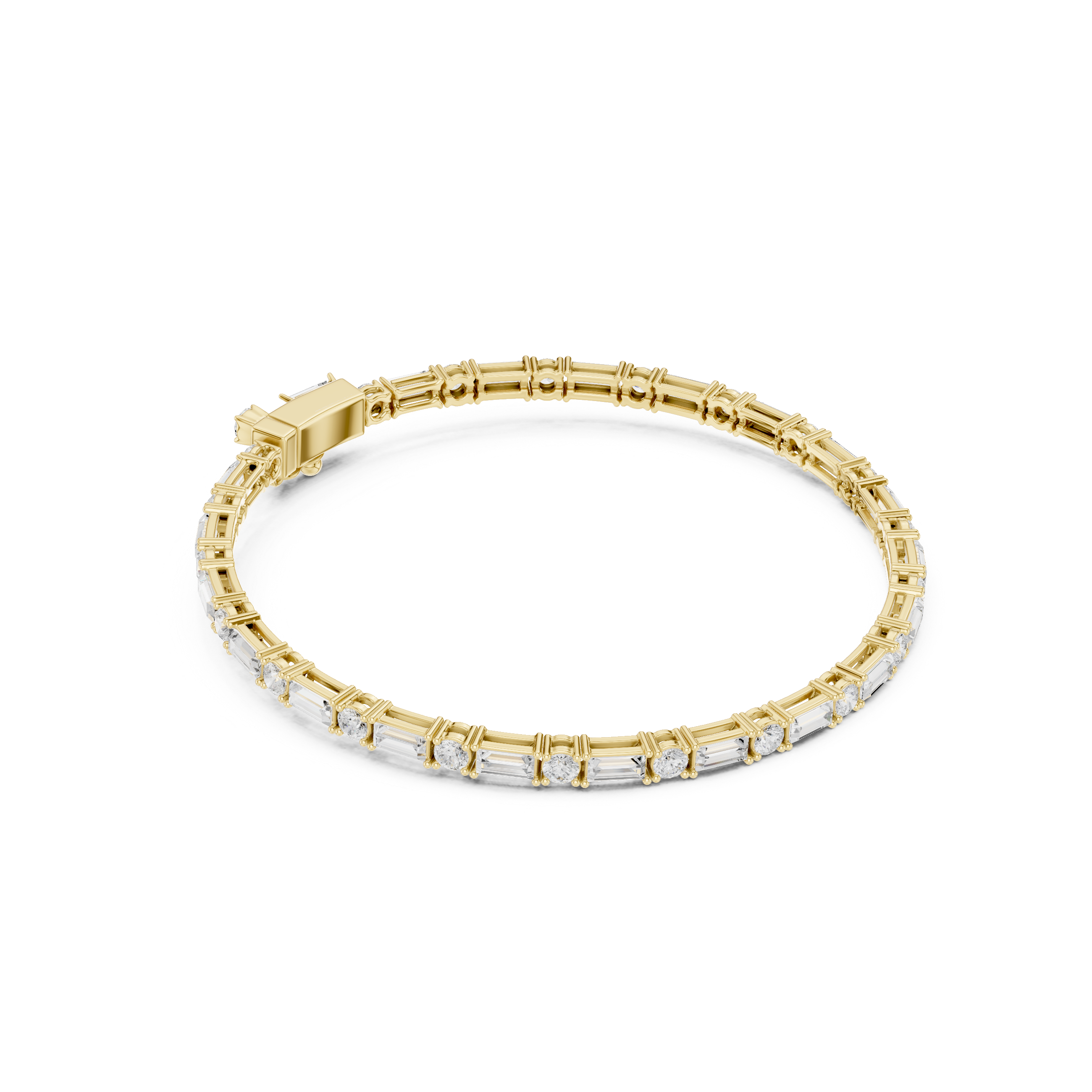 CLASSIC MENS TENNIS BRACELET