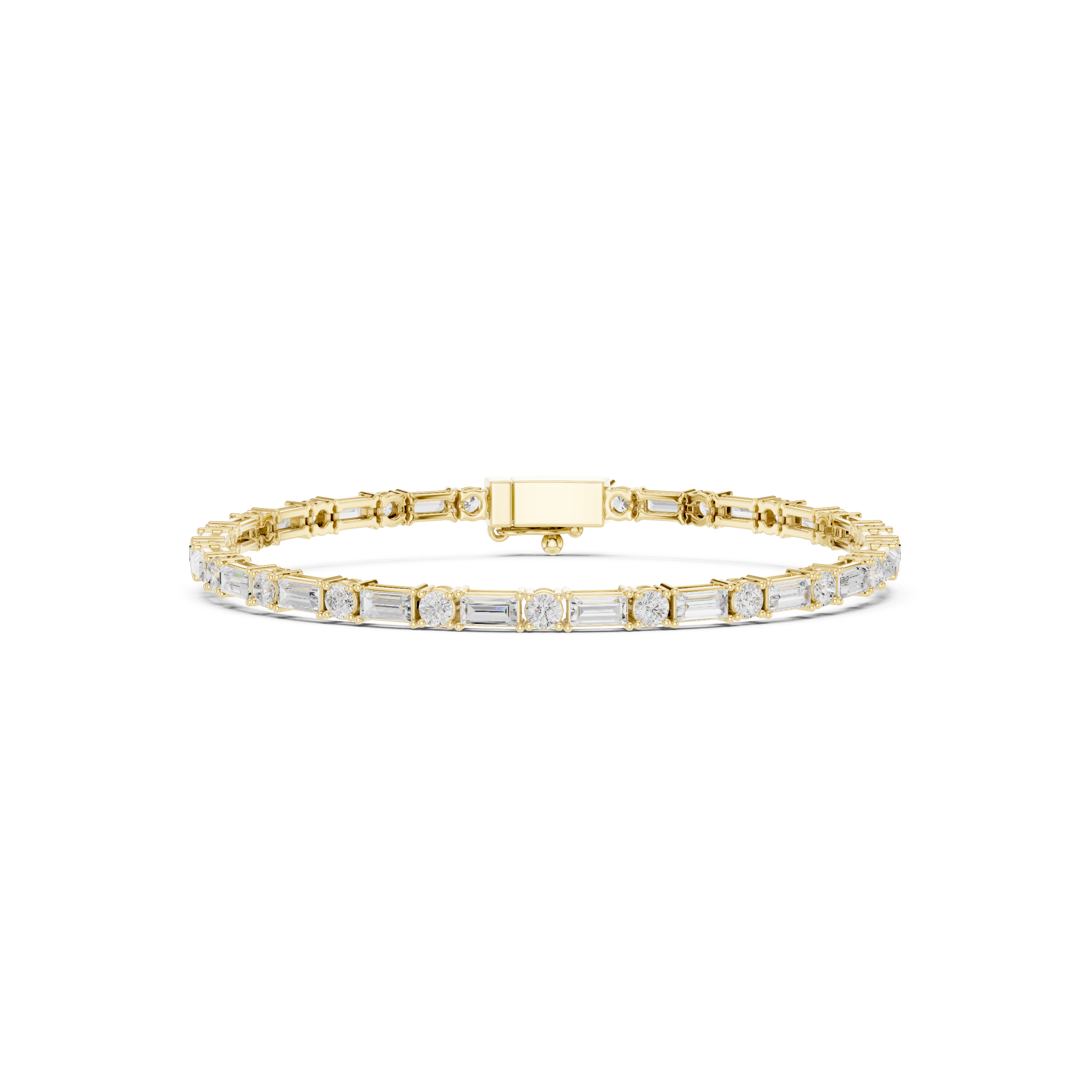 CHARMING MENS TENNIS BRACELET