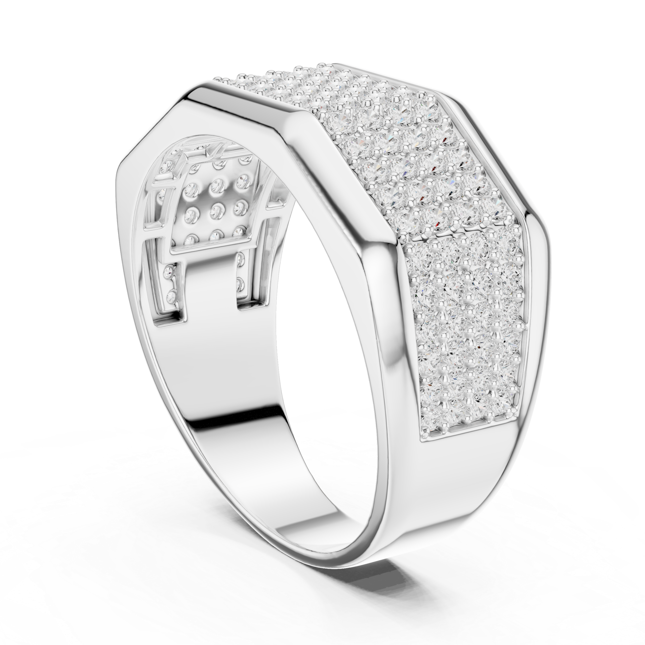 UNIQUE MICRO PAVE SETTING