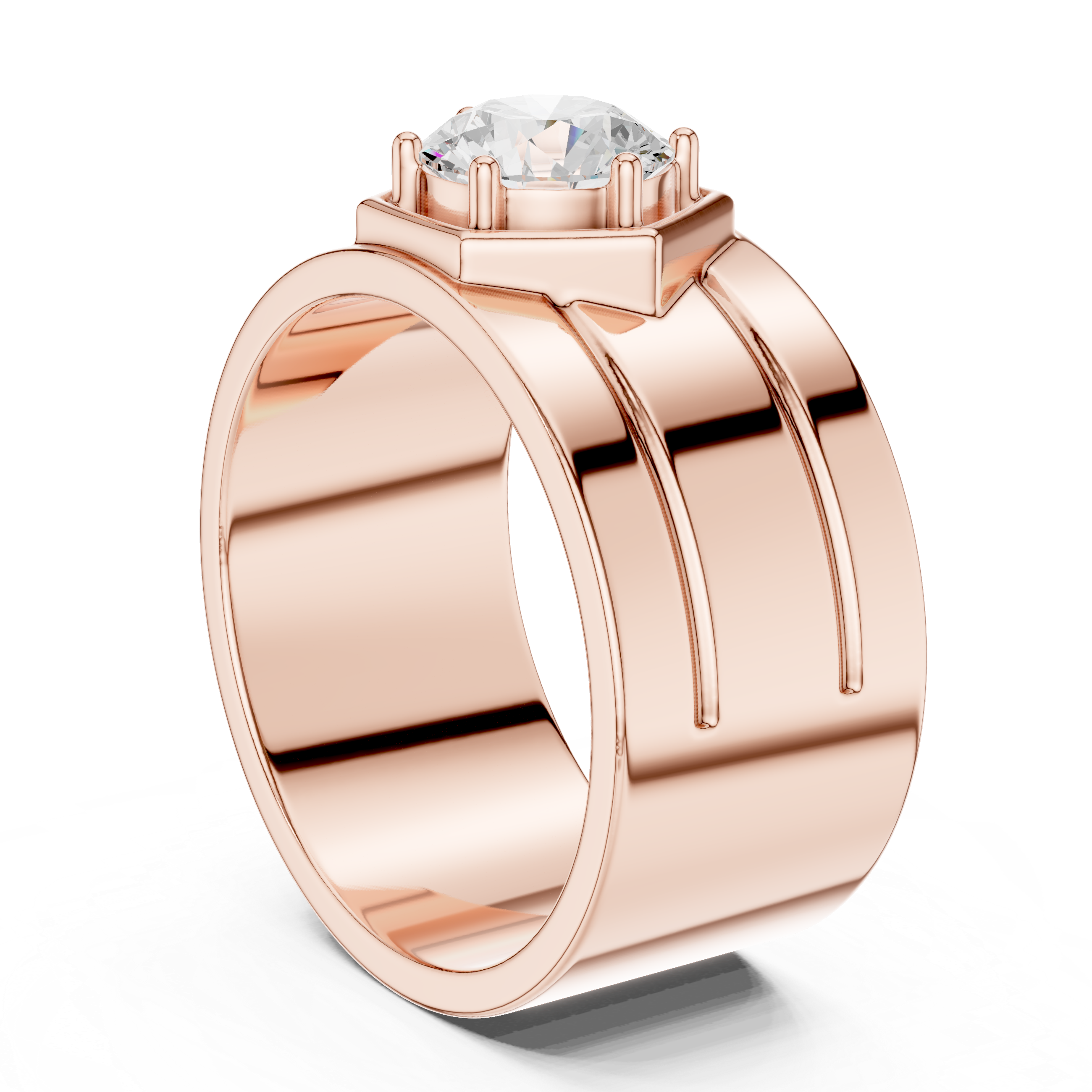 Simple Bold 1.5CT Round