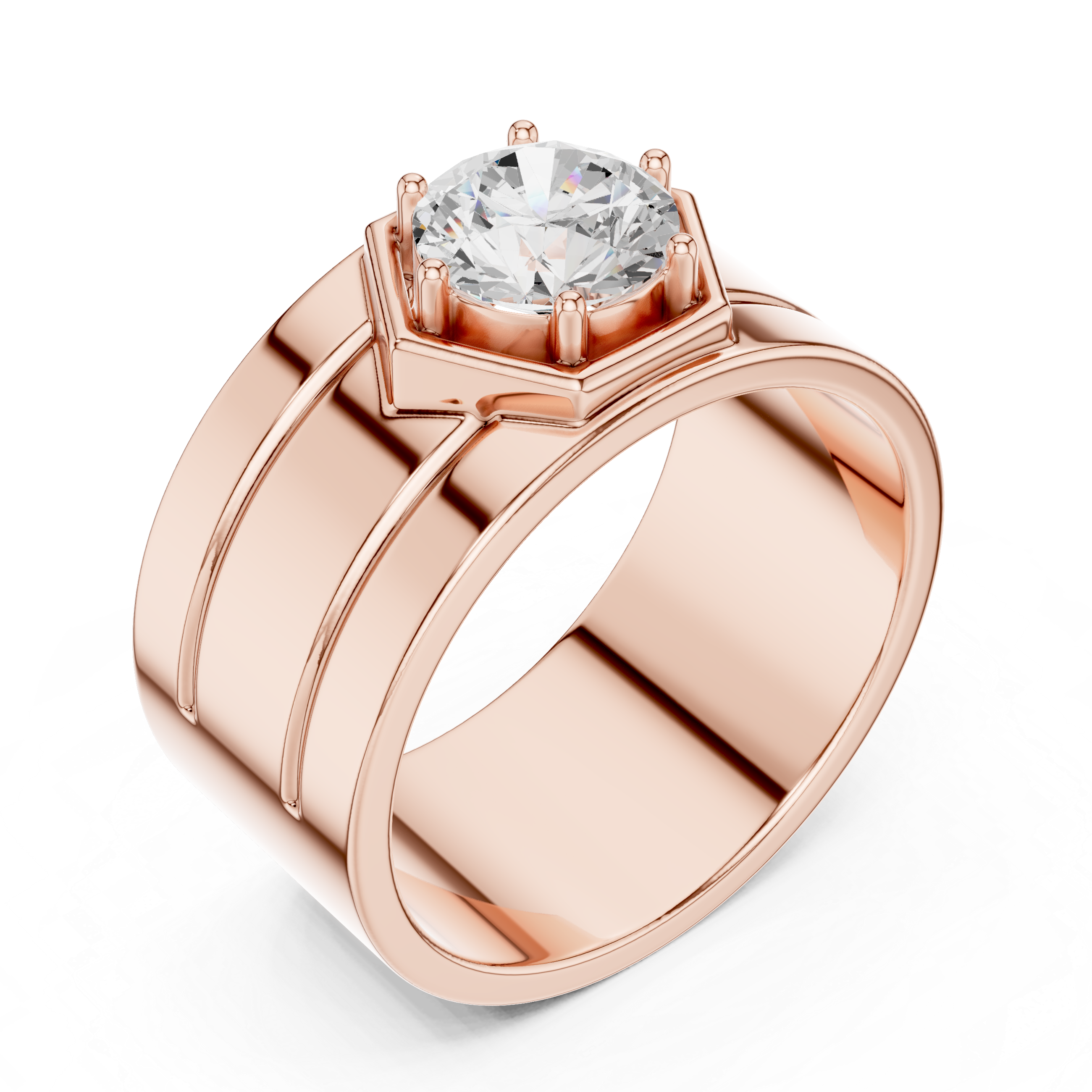 Simple Bold 1.5CT Round