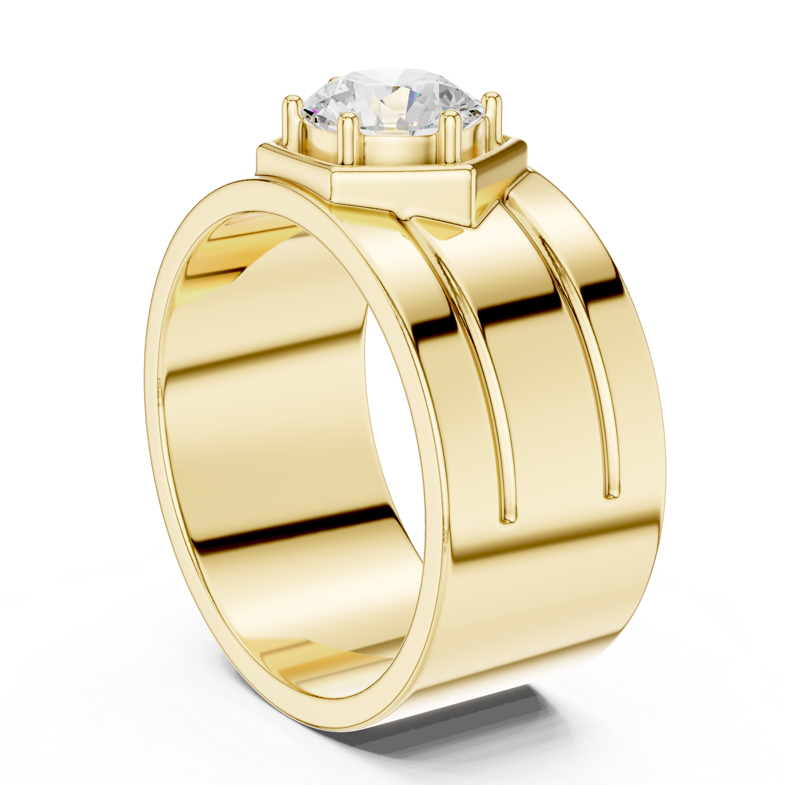 SIMPLE BOLD 1.5CT ROUND