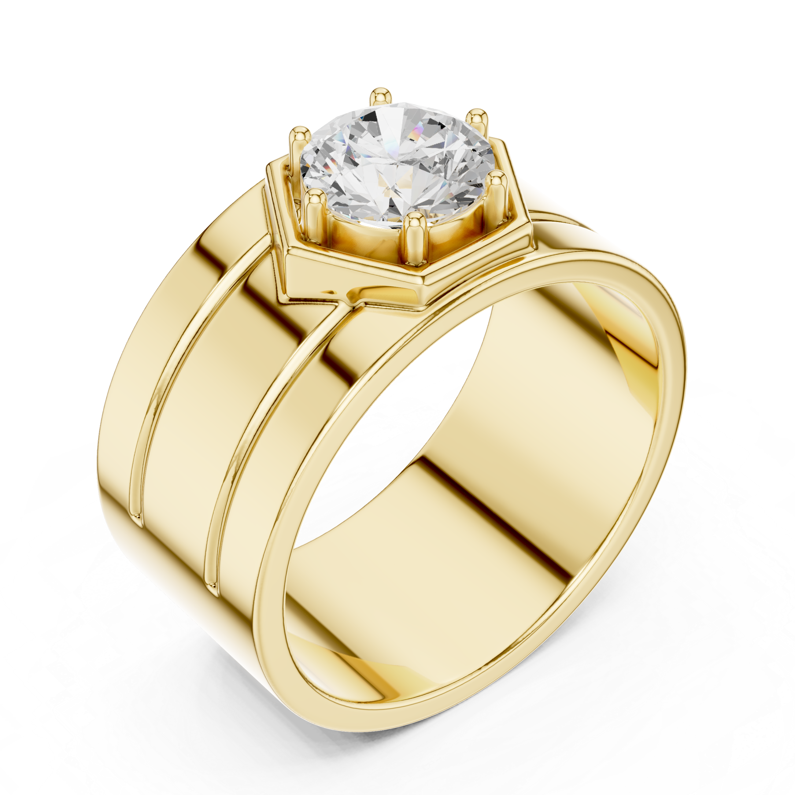 Simple Bold 1.5CT Round