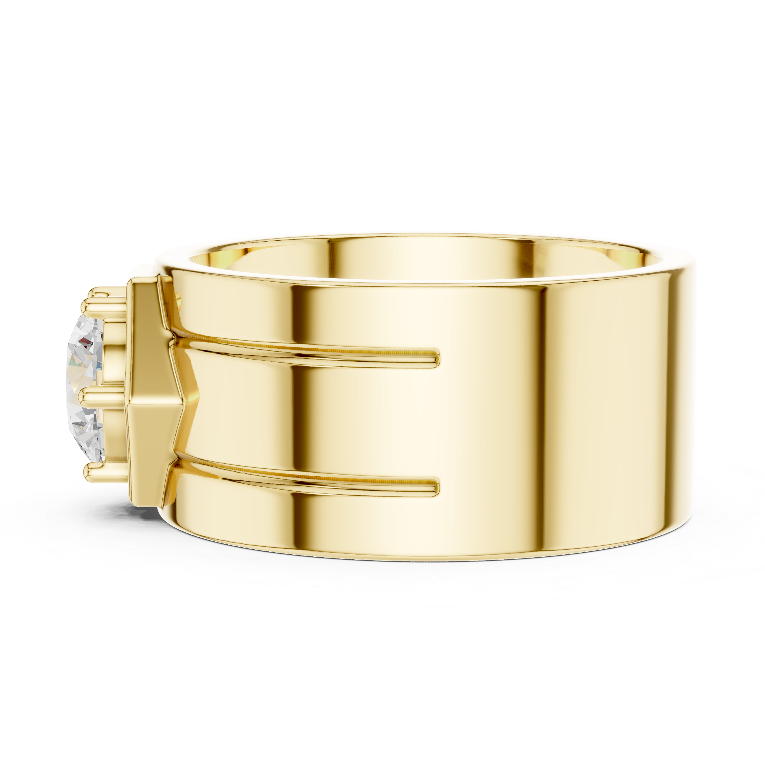 SIMPLE BOLD 1.5CT ROUND