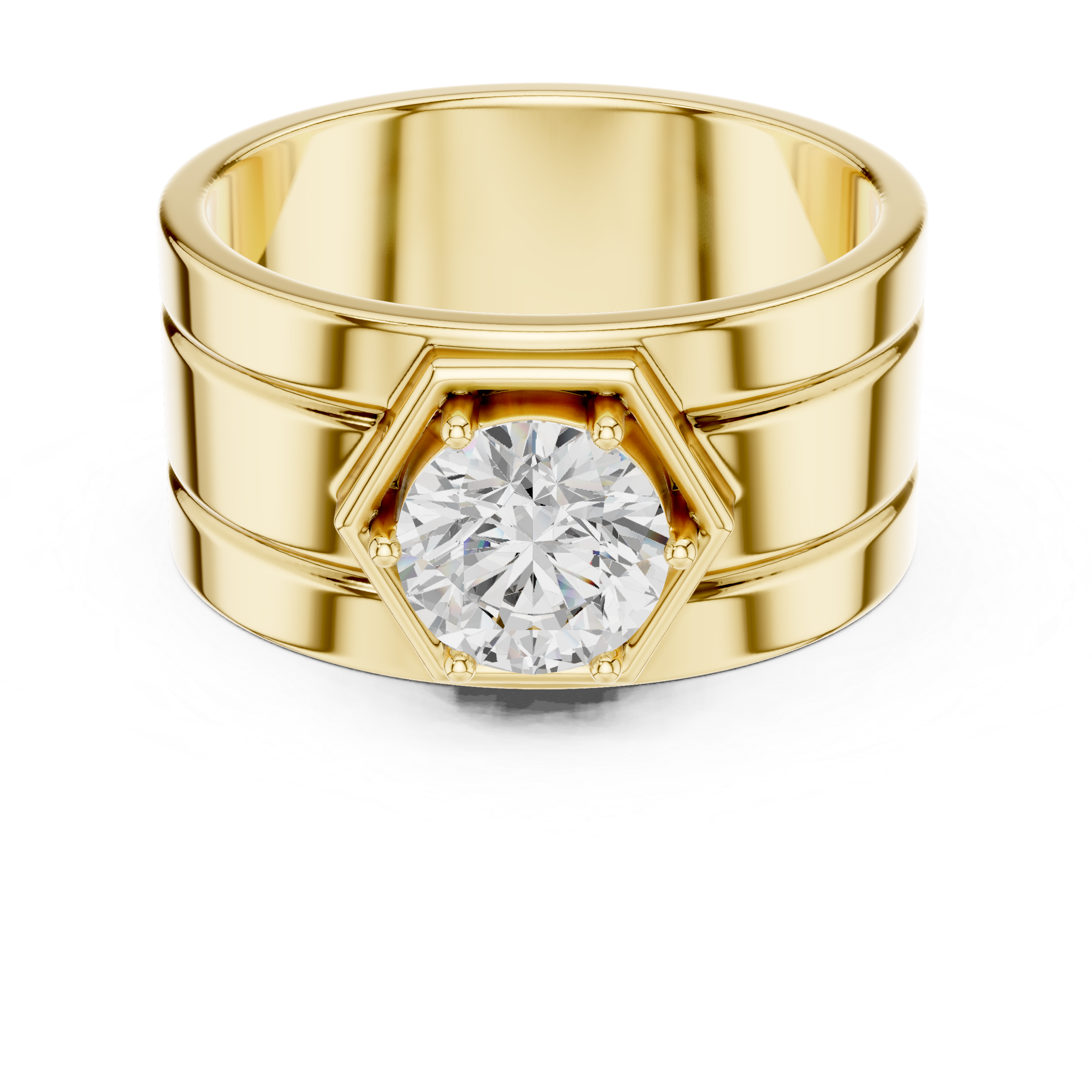 SIMPLE BOLD 1.5CT ROUND