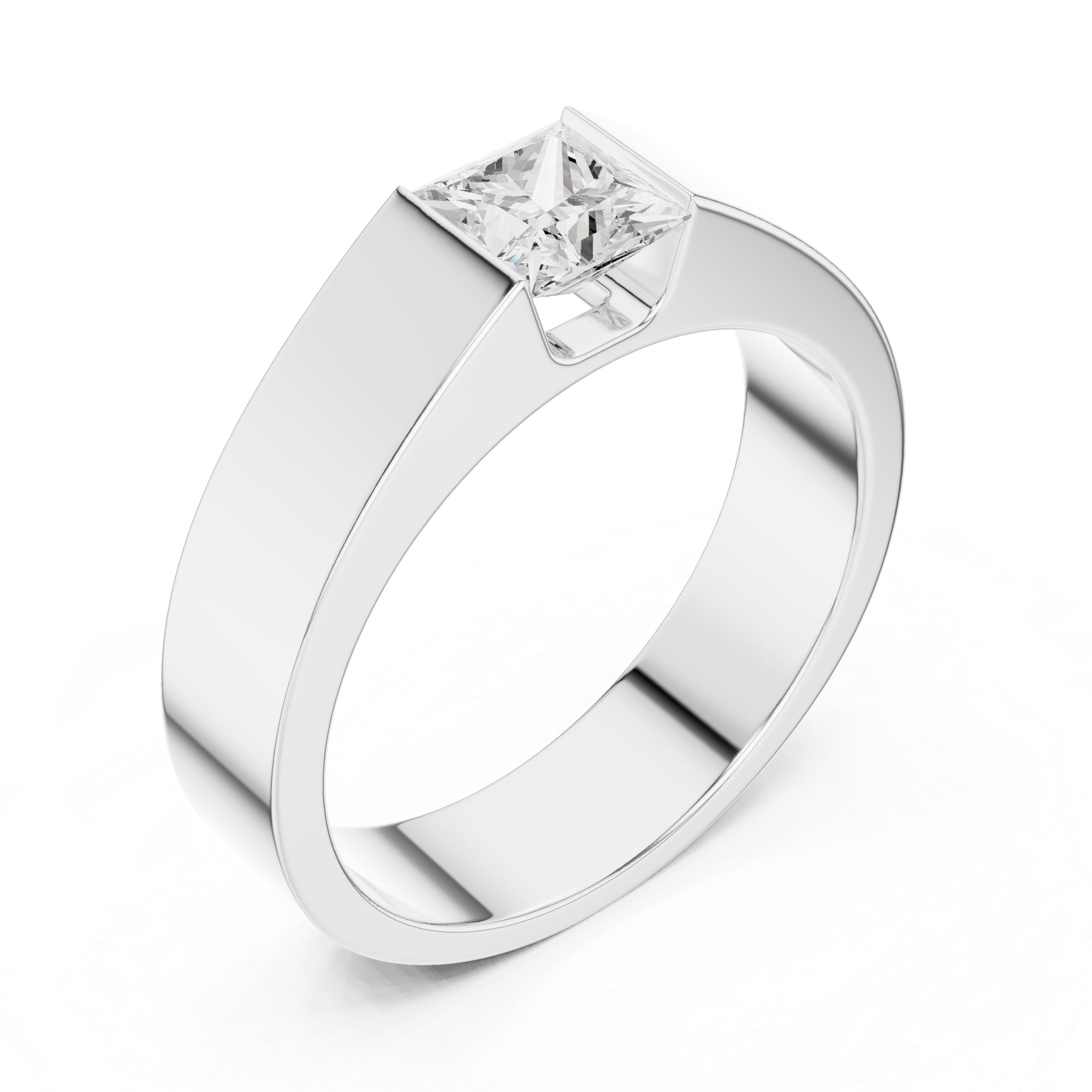 CLASSIC 1CT PRINCESS RING