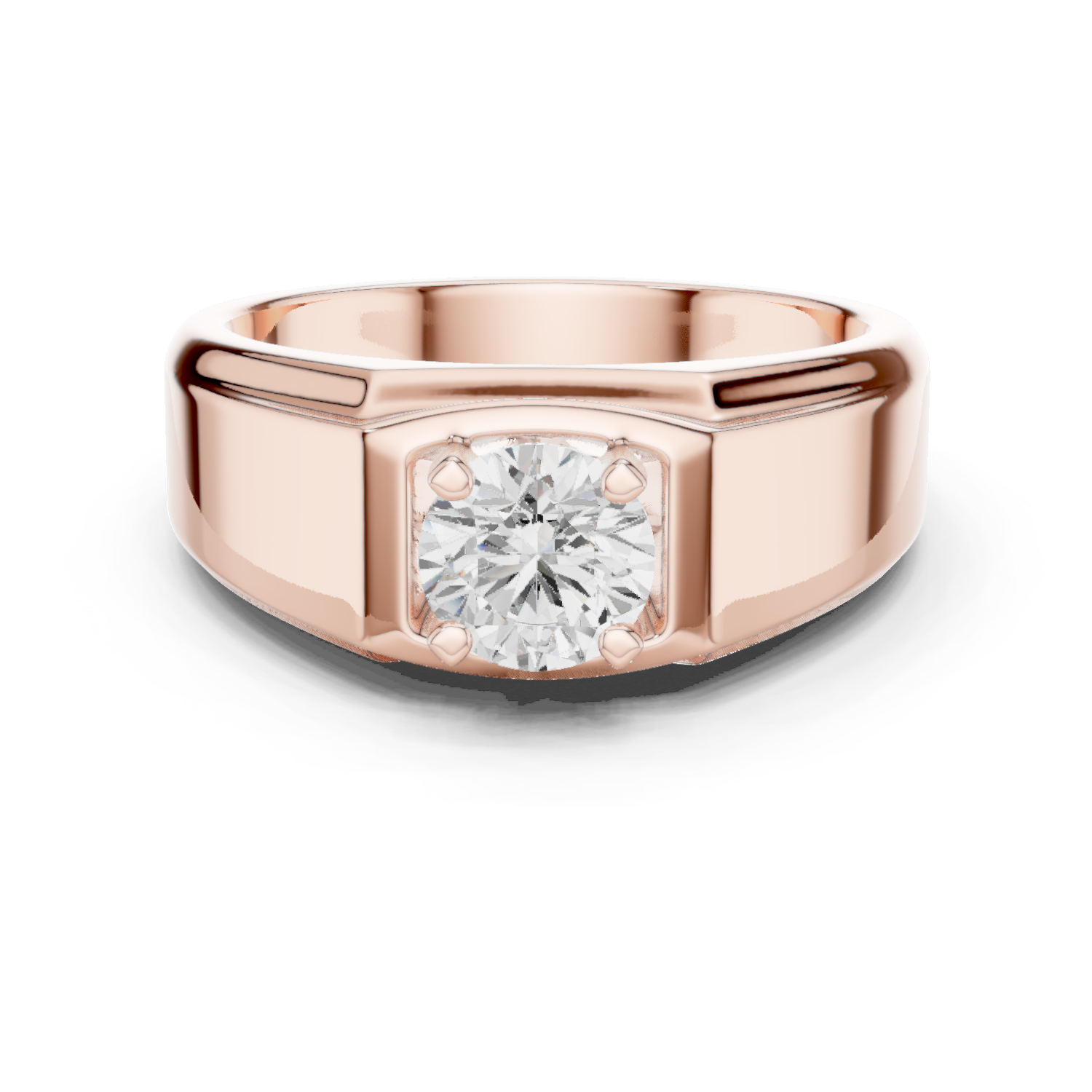 CLASSIC MENS ENGAGEMENT RING