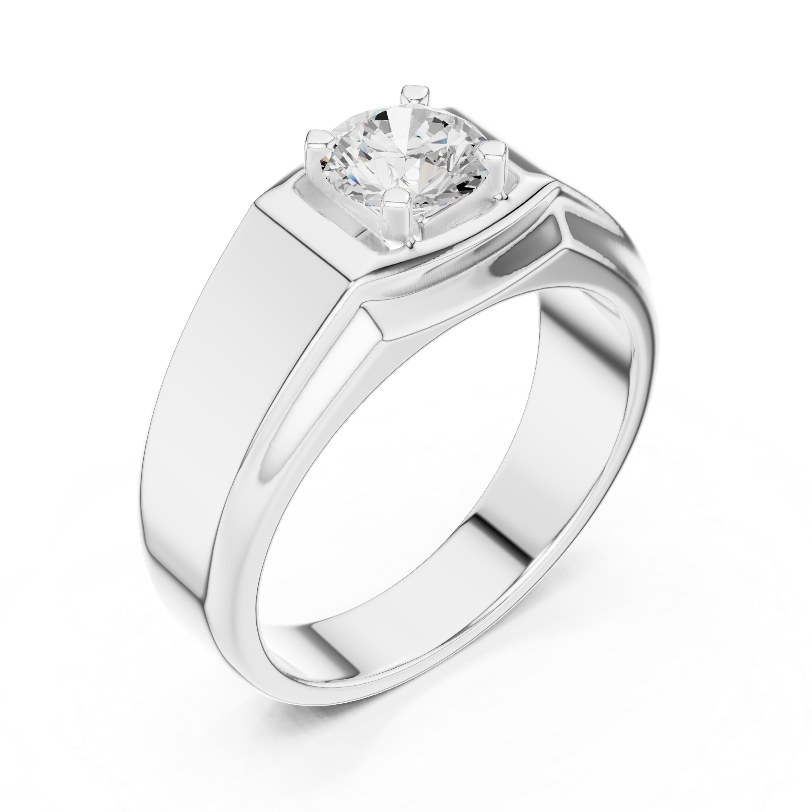 0.50CT ARTISTIC MENS RING