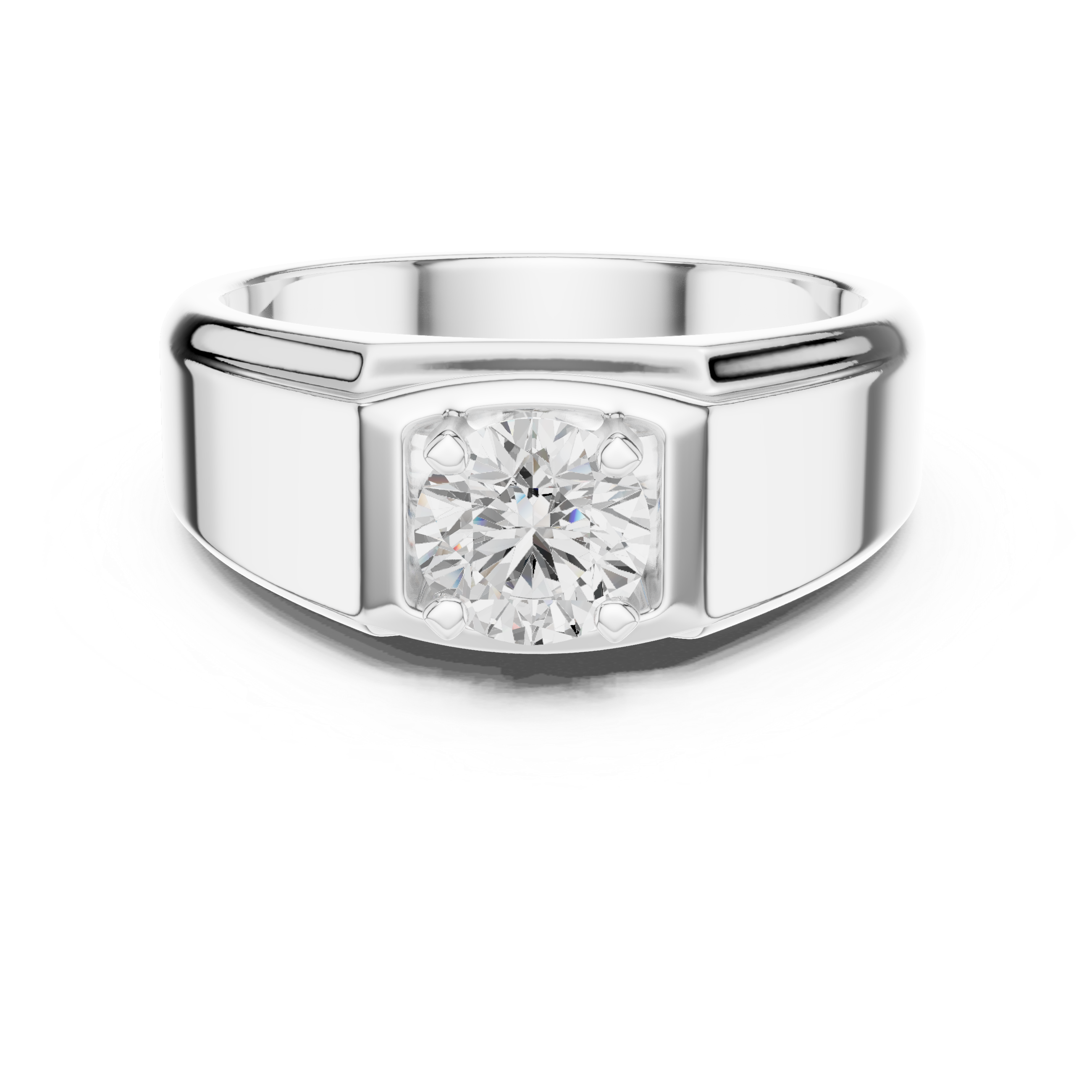 CLASSIC MENS ENGAGEMENT RING