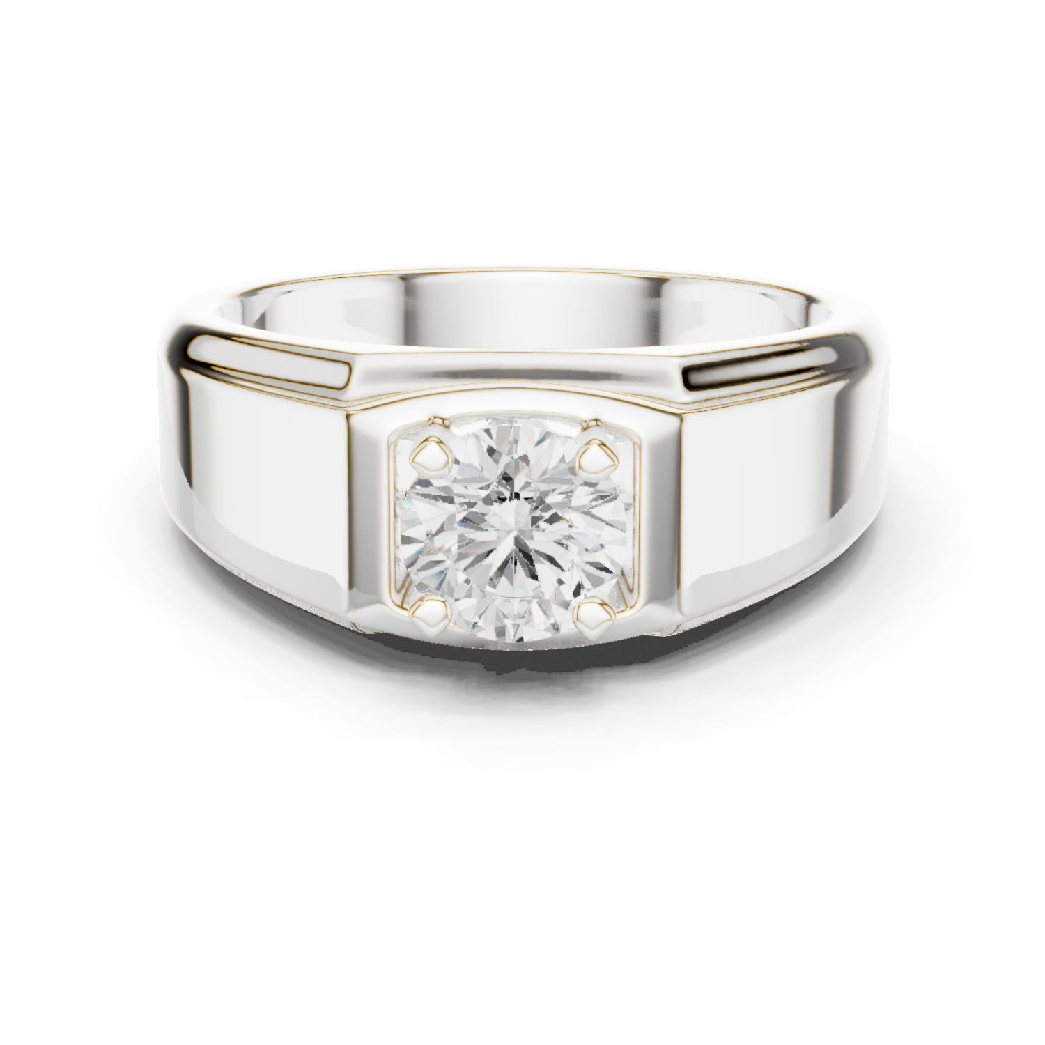 0.50CT ARTISTIC MENS RING