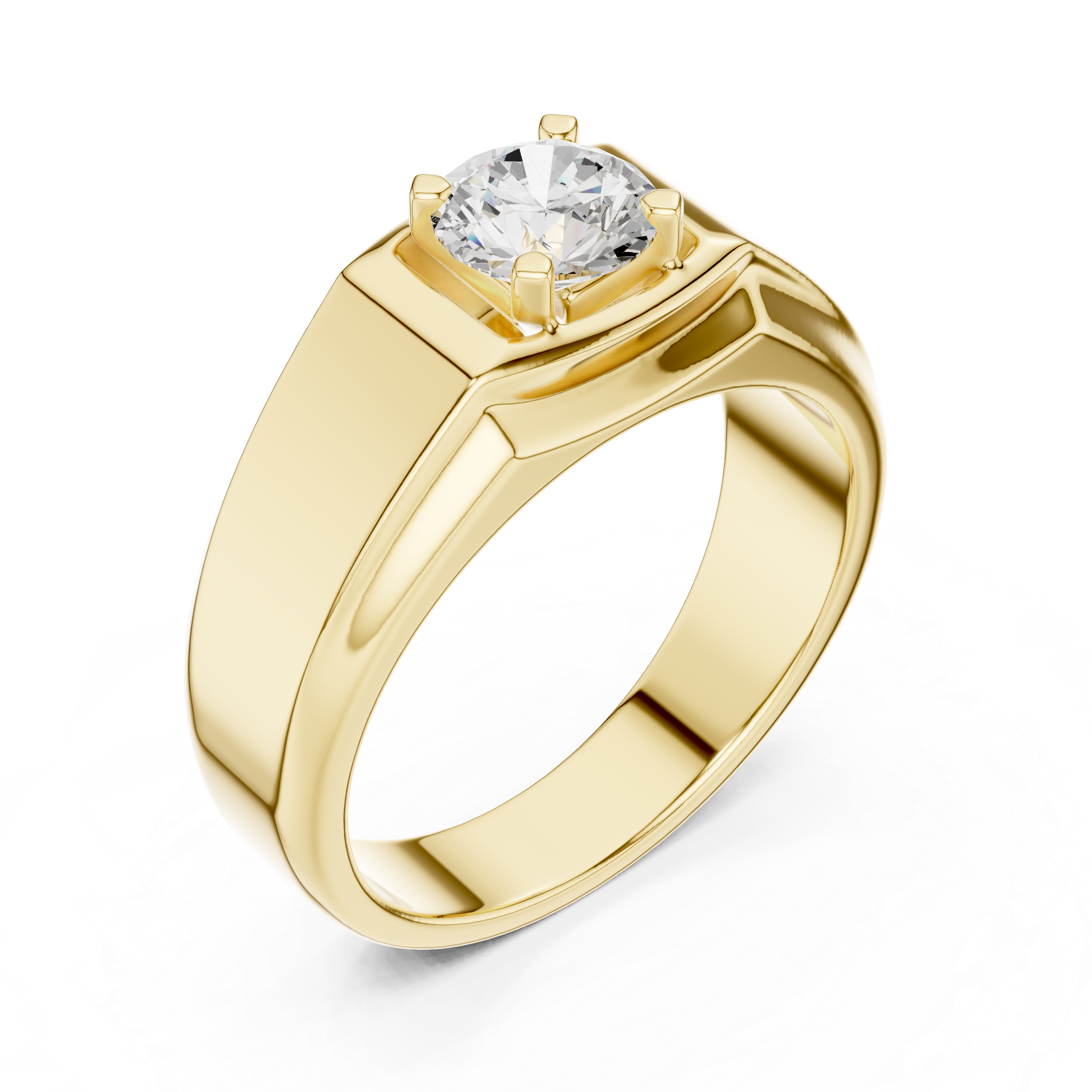 0.50CT ARTISTIC MENS RING