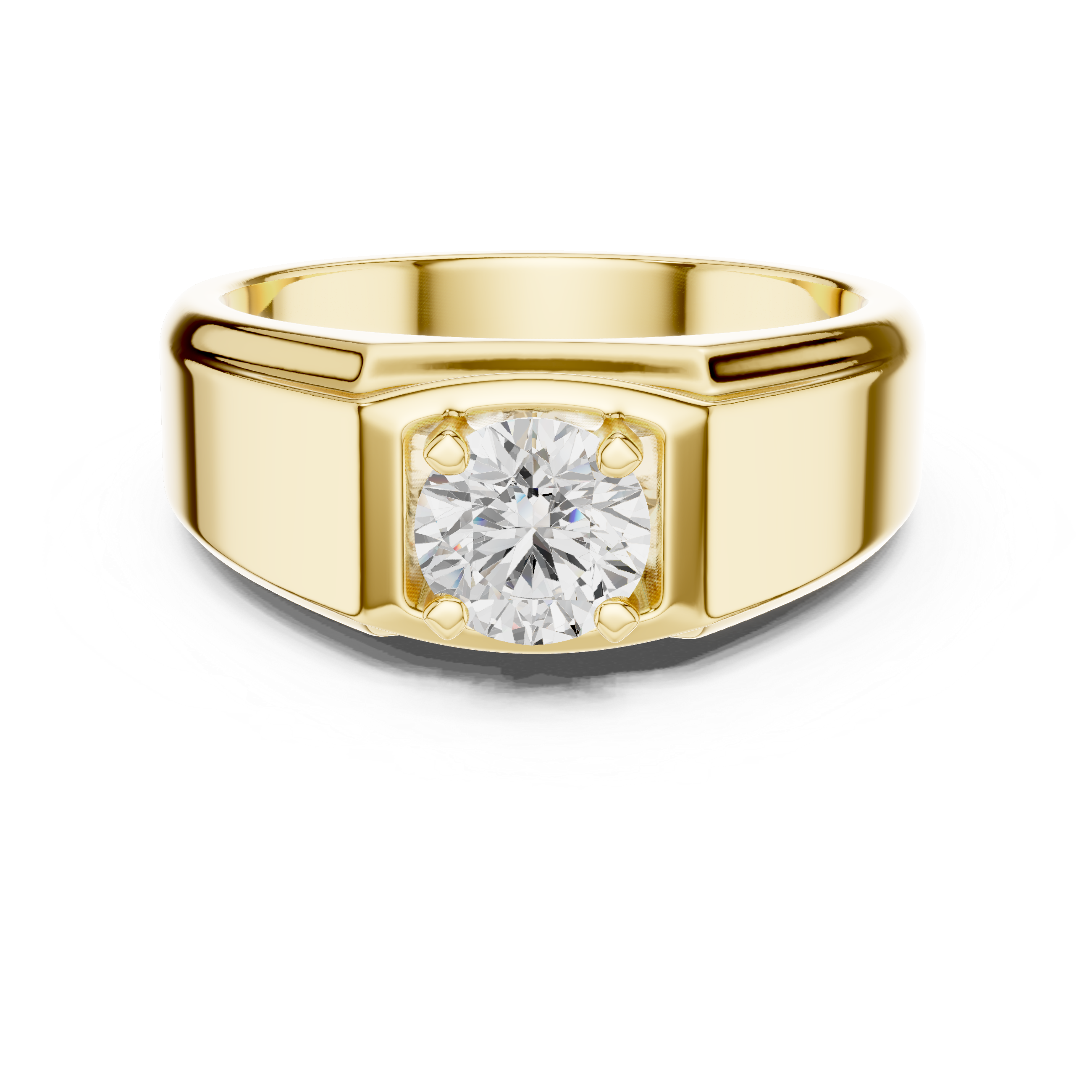 CLASSIC MENS ENGAGEMENT RING