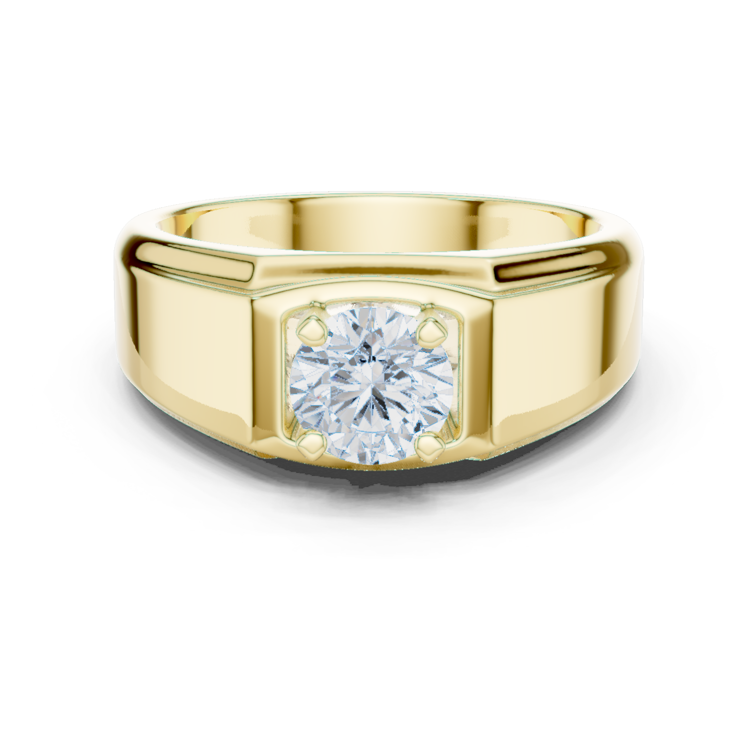 0.50CT ARTISTIC MENS RING