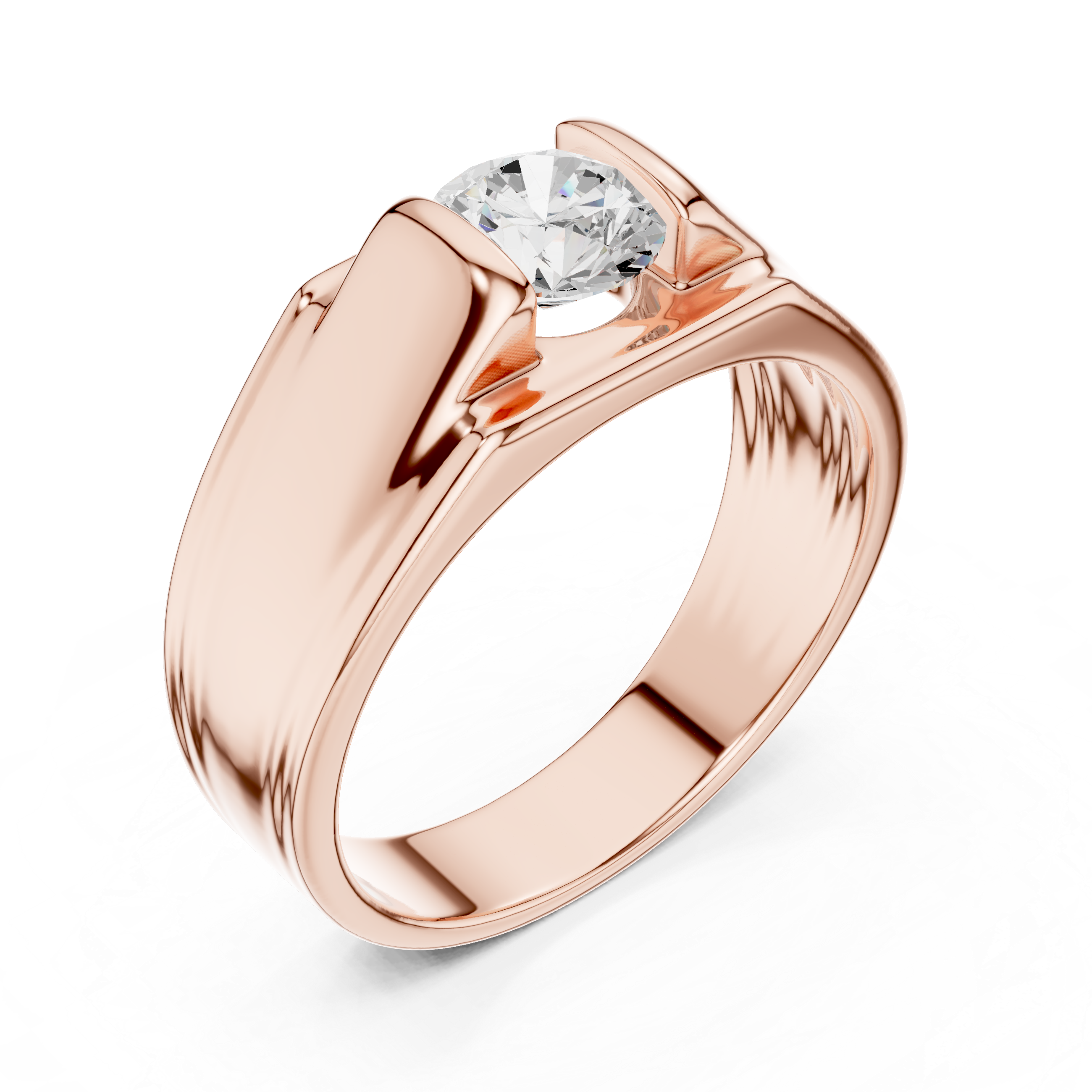 1CT ROUND RING
