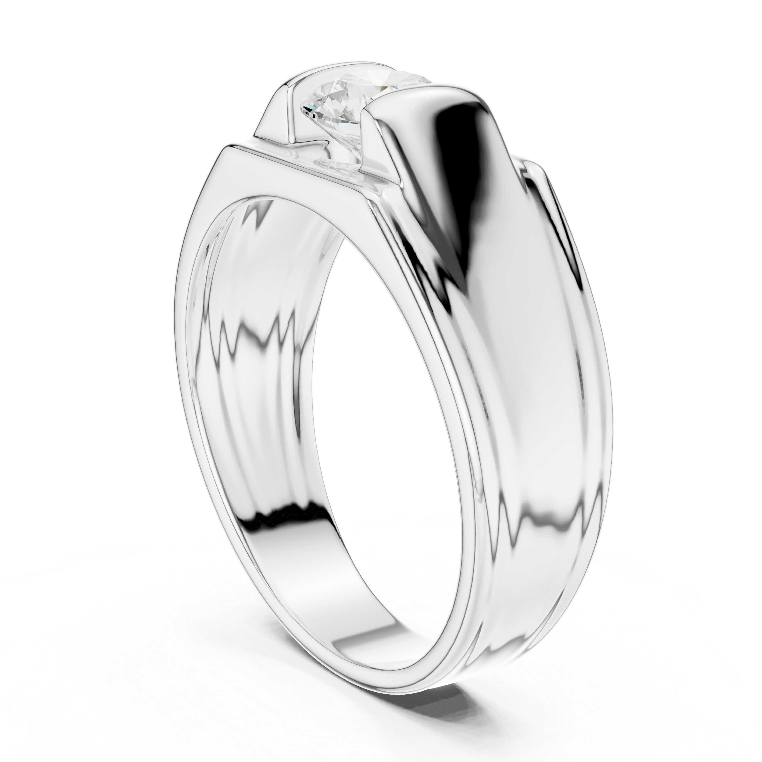 1CT ROUND RING