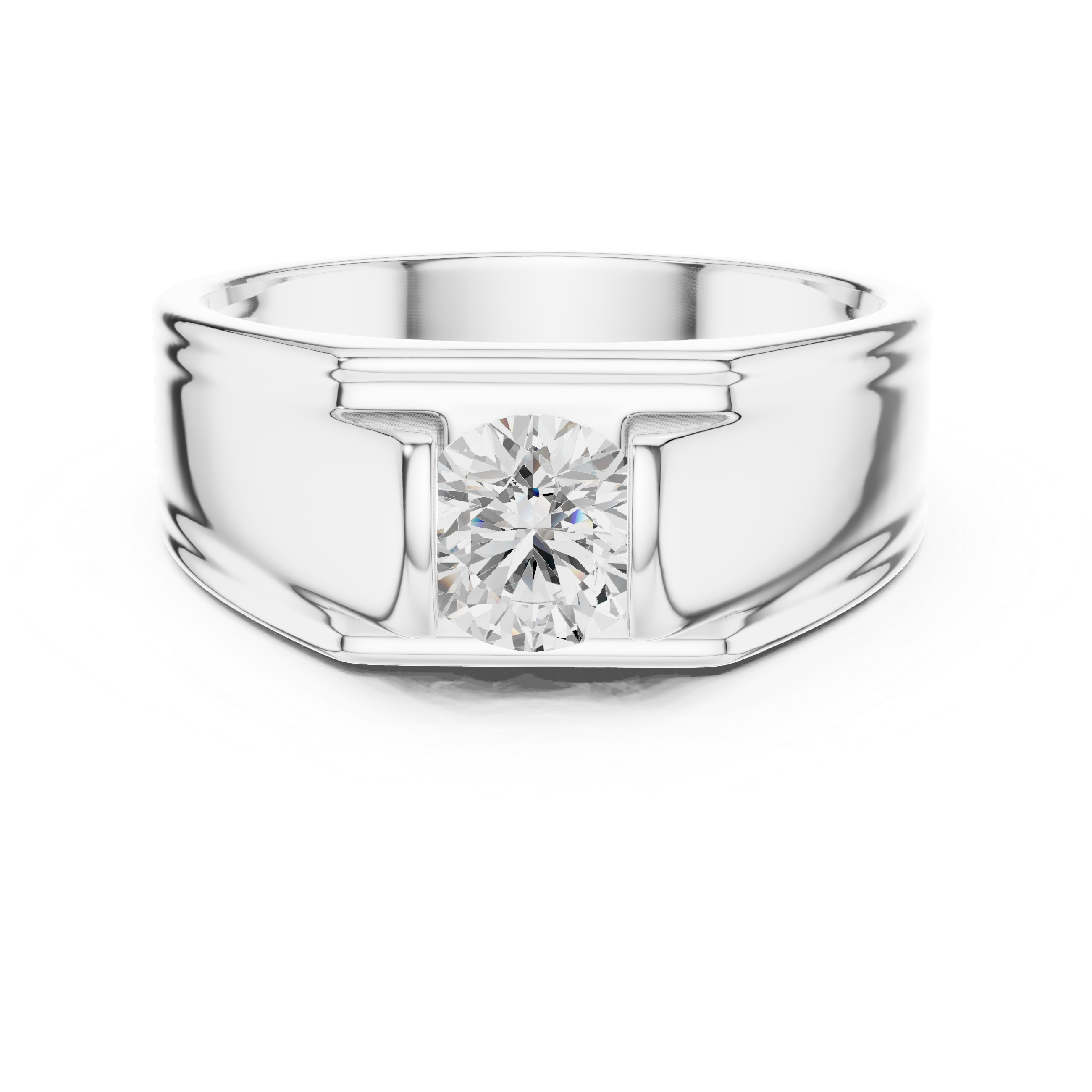 1CT ROUND RING