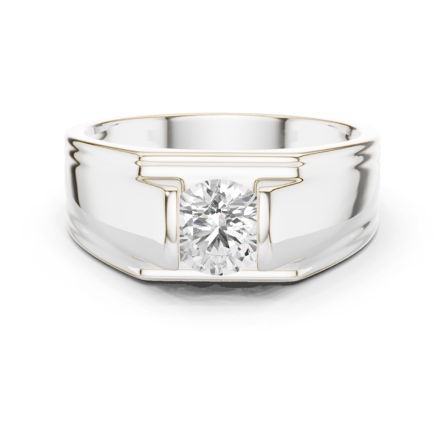1CT ROUND RING