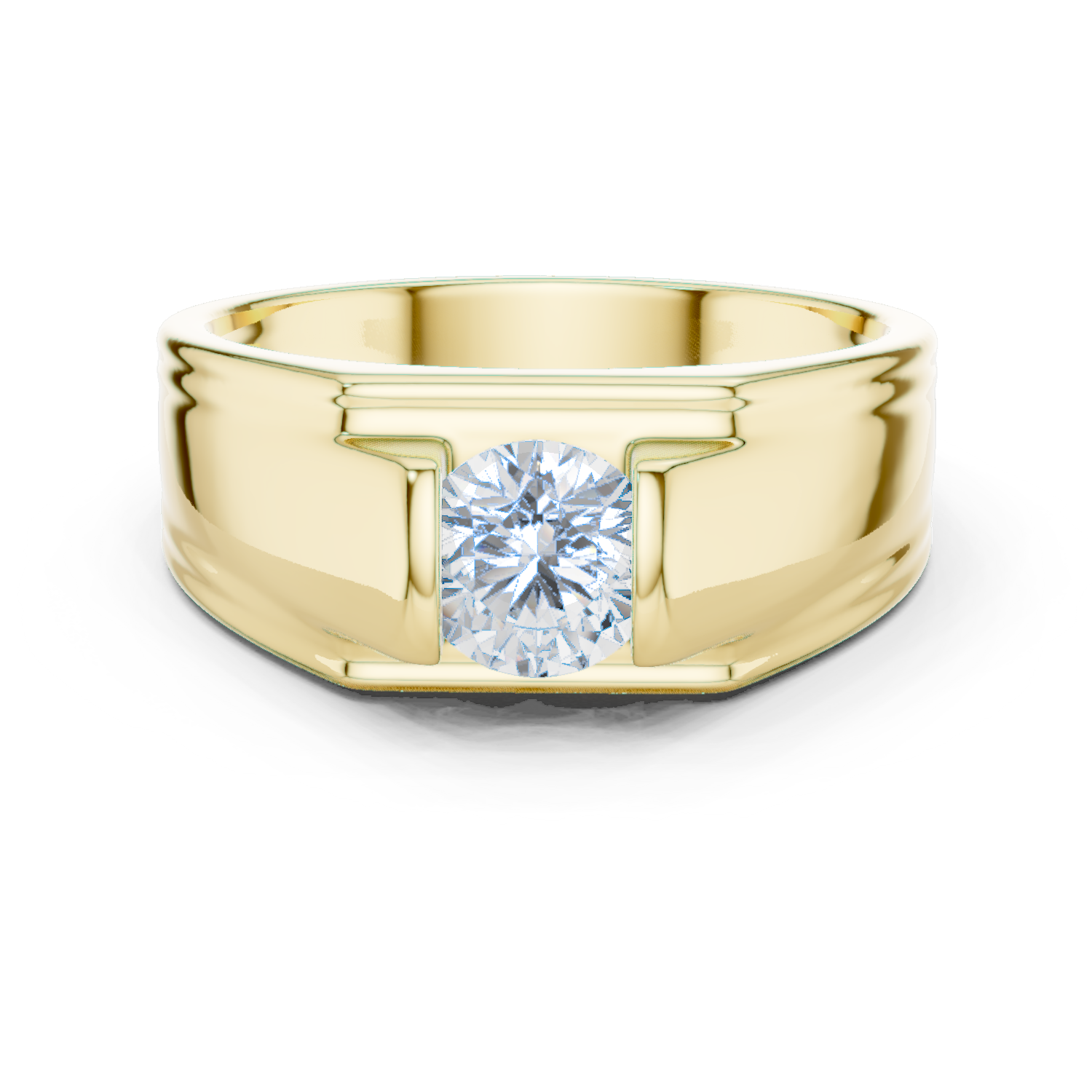 1CT ROUND RING