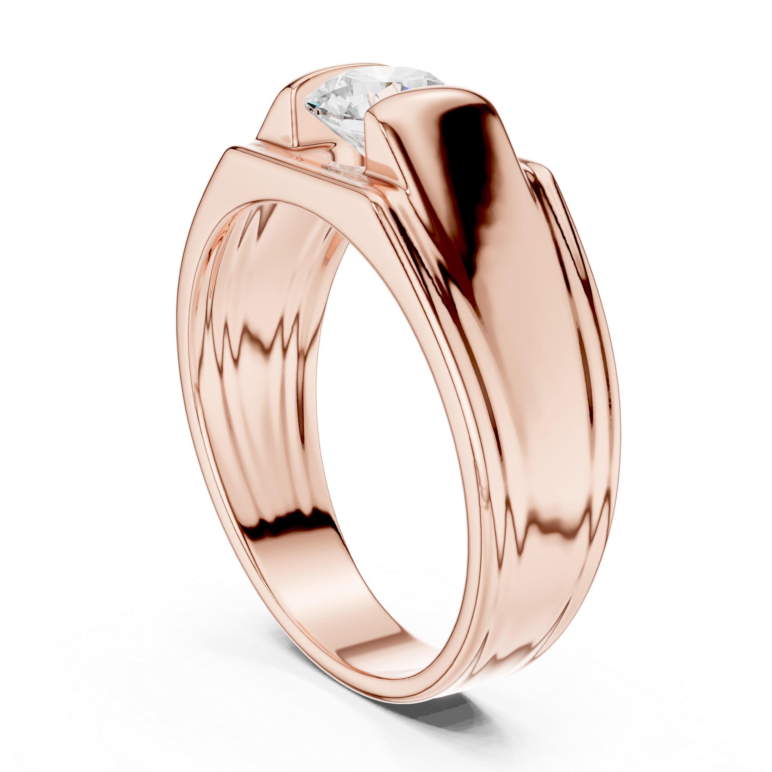 BOLD MENS ENGAGEMENT RING