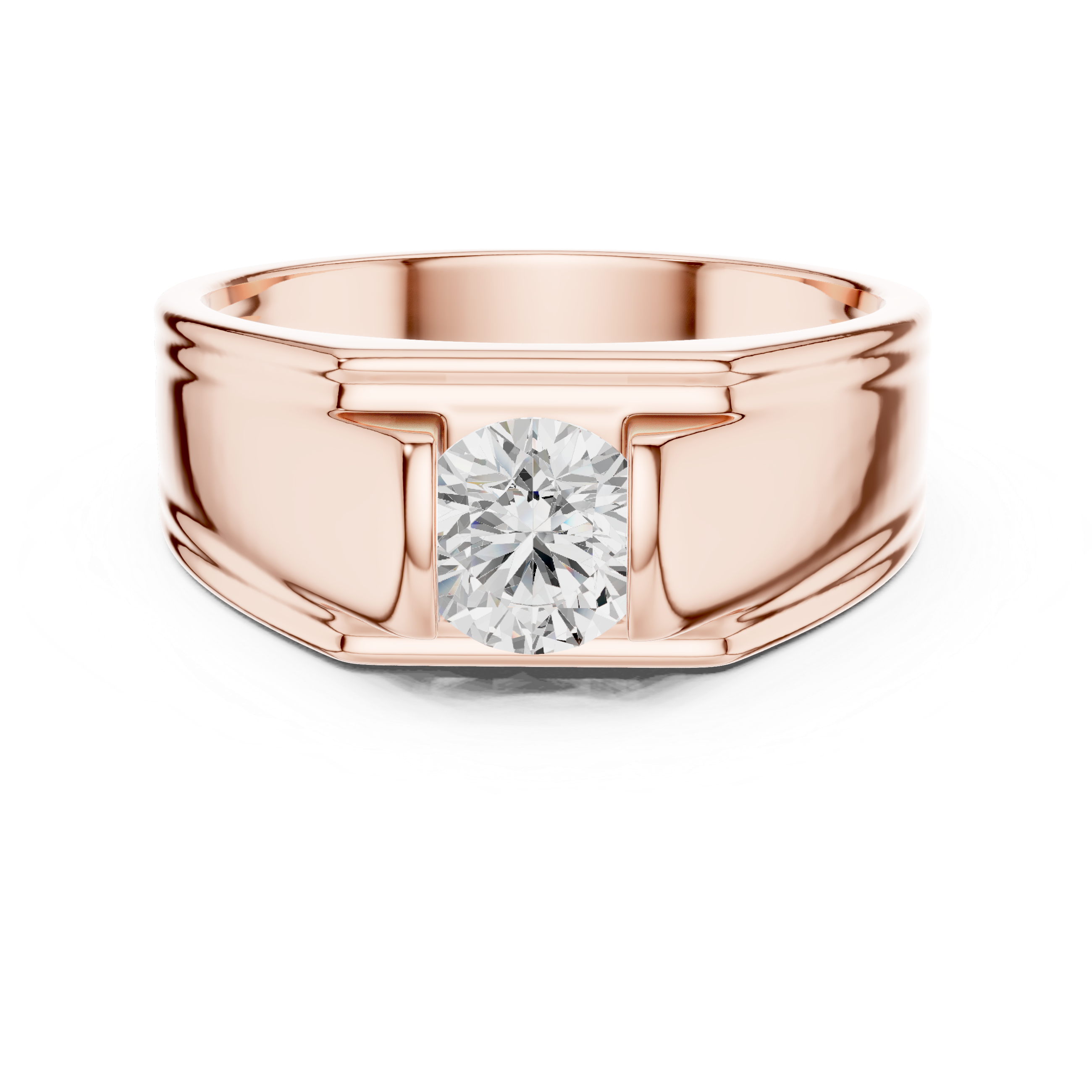 BOLD MENS ENGAGEMENT RING