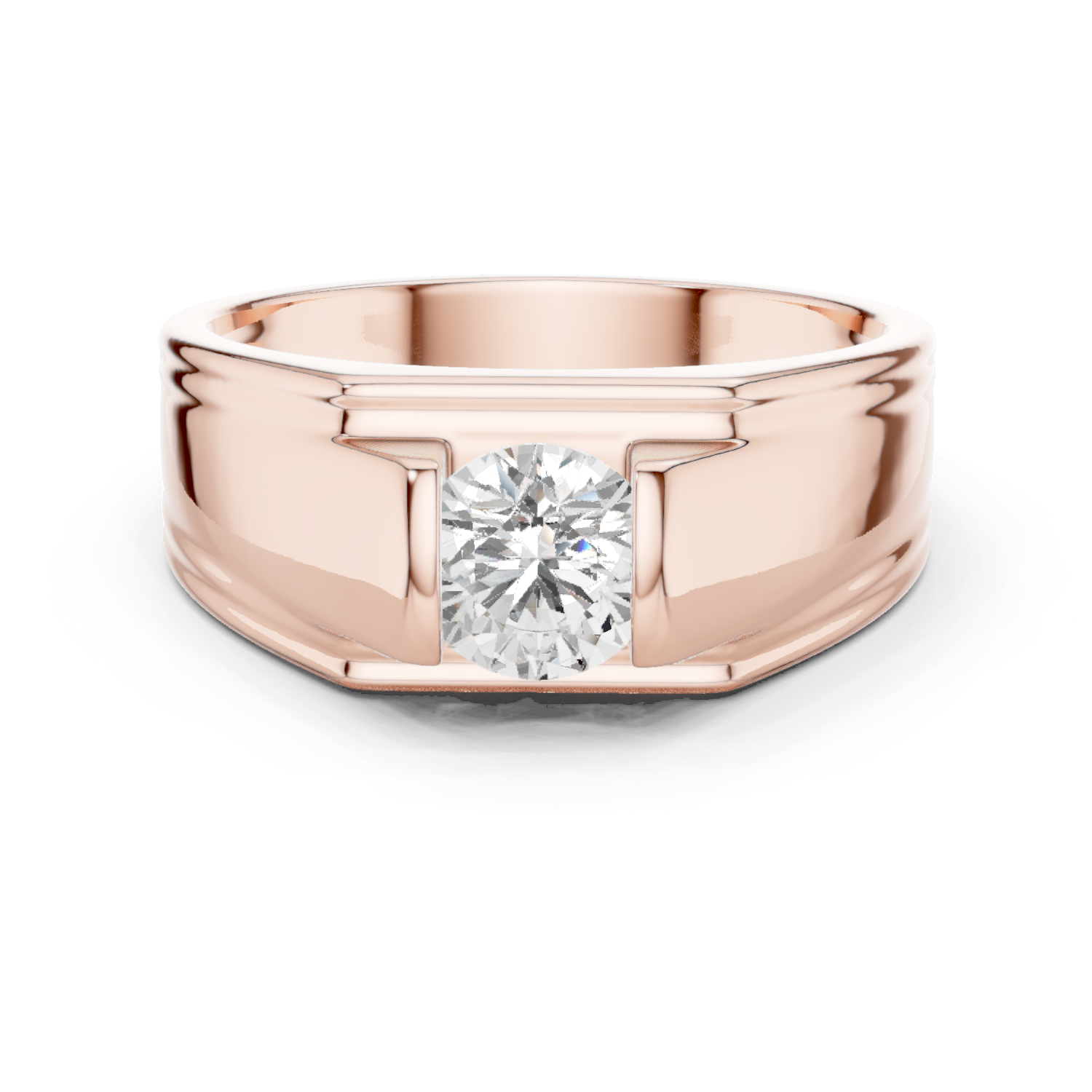 BOLD MENS ENGAGEMENT RING