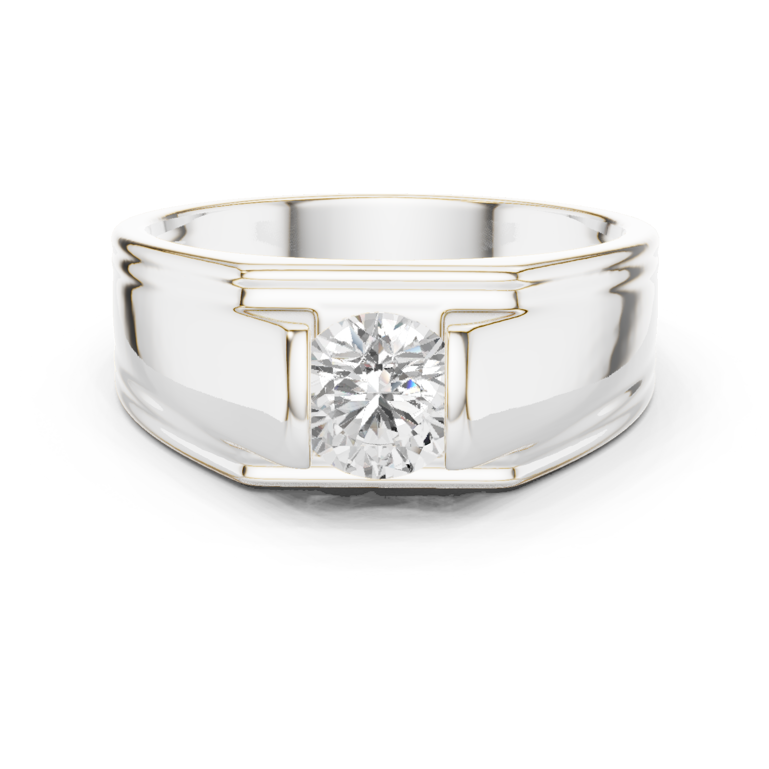 BOLD MENS ENGAGEMENT RING