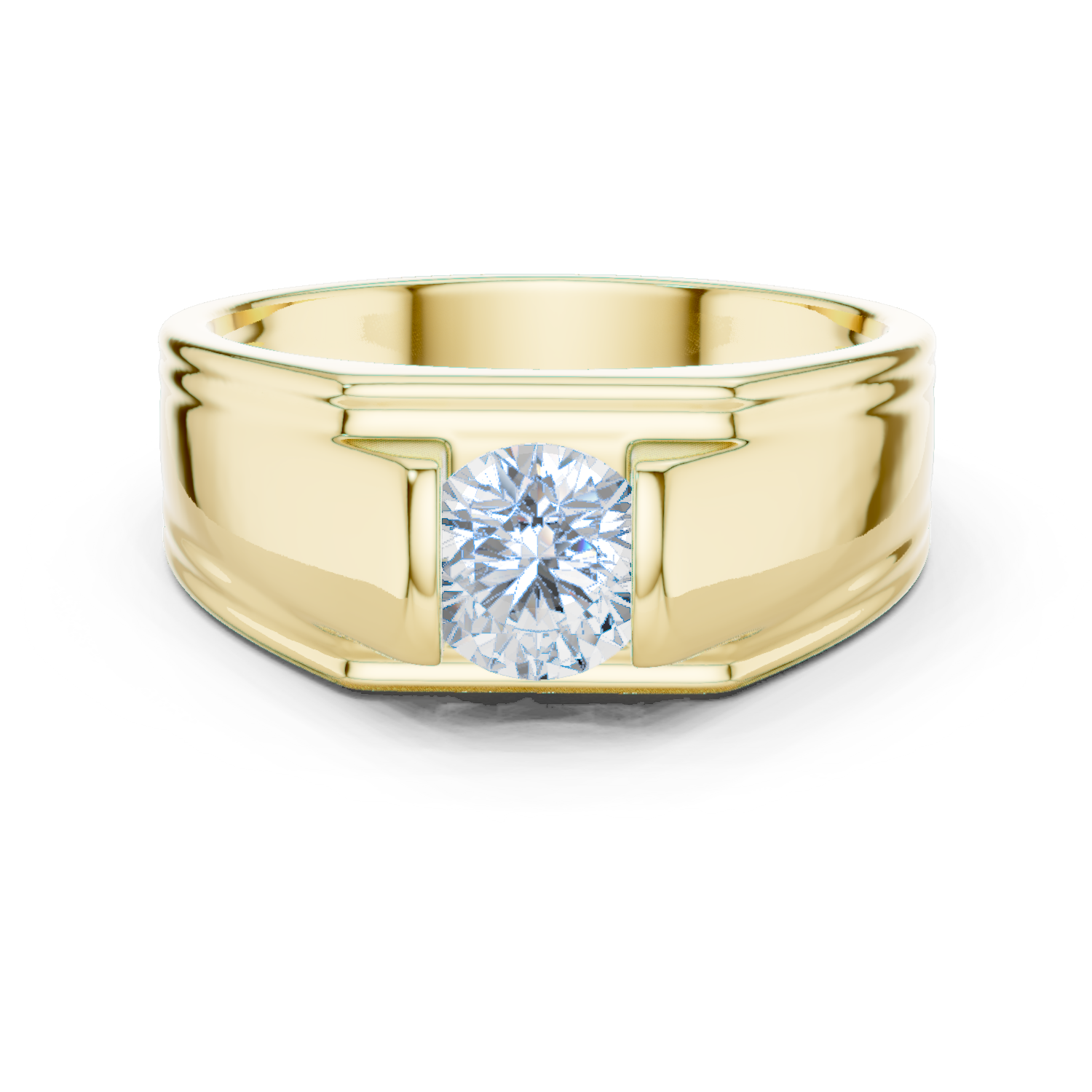 BOLD MENS ENGAGEMENT RING