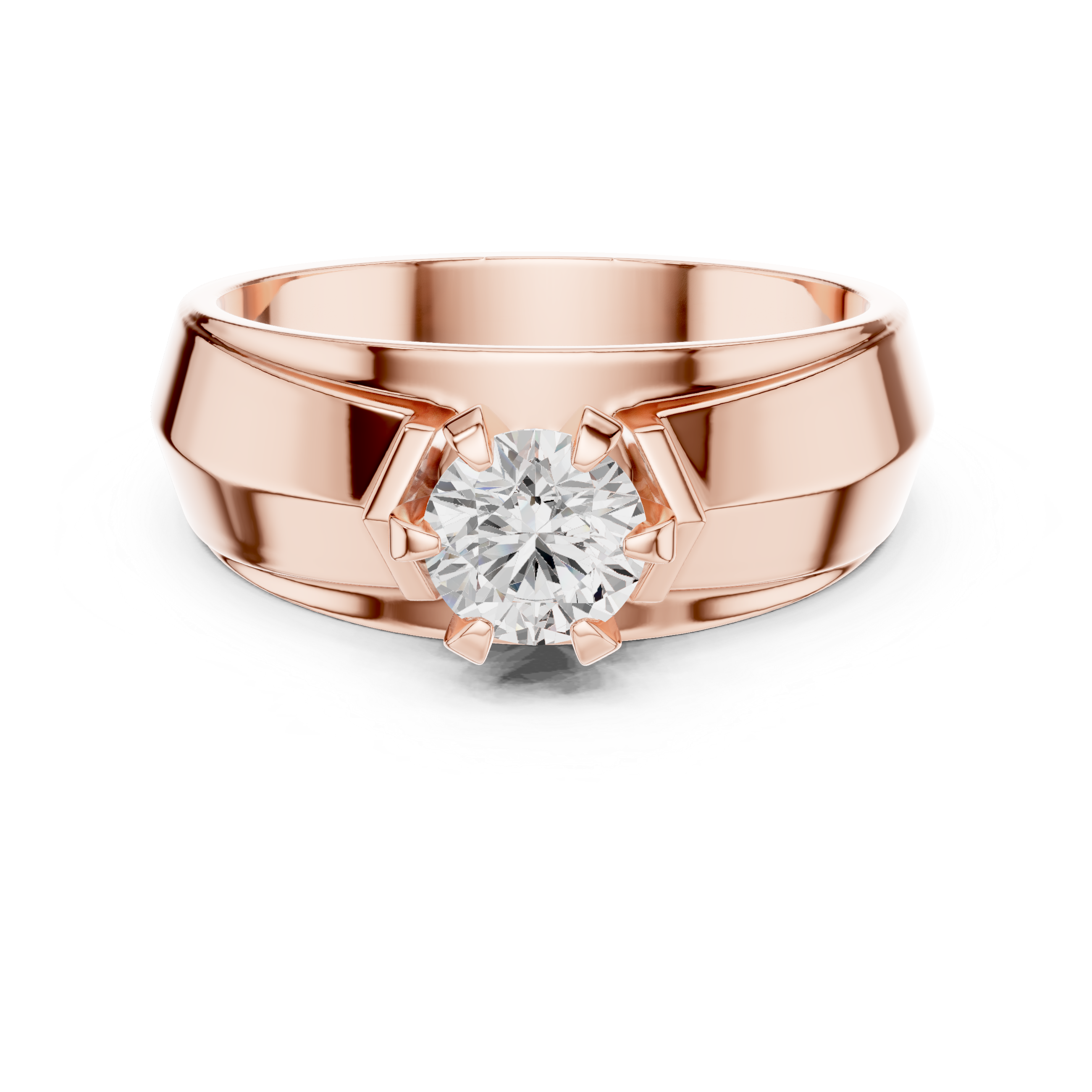 CLASSIC MENS ENGAGEMENT RING