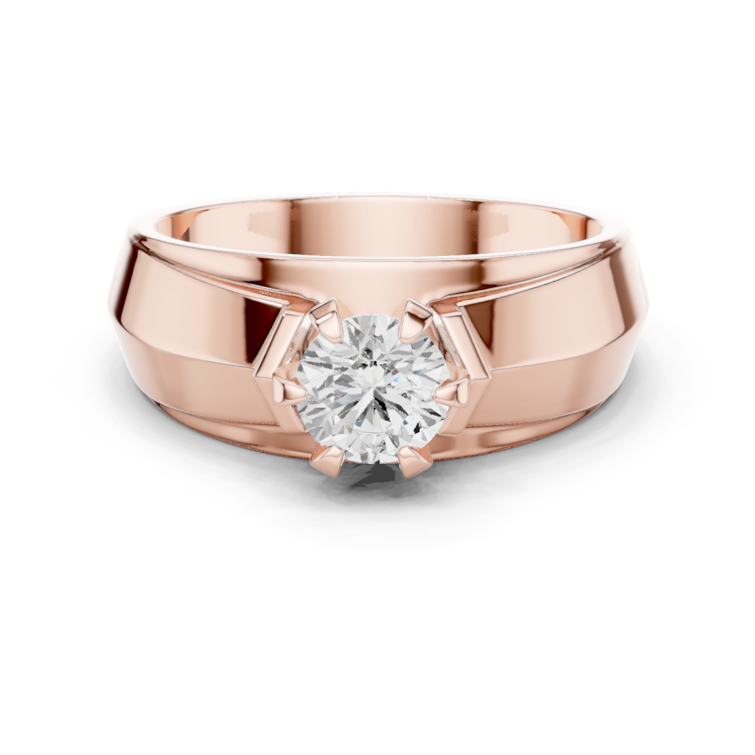 CLASSIC MENS ENGAGEMENT RING