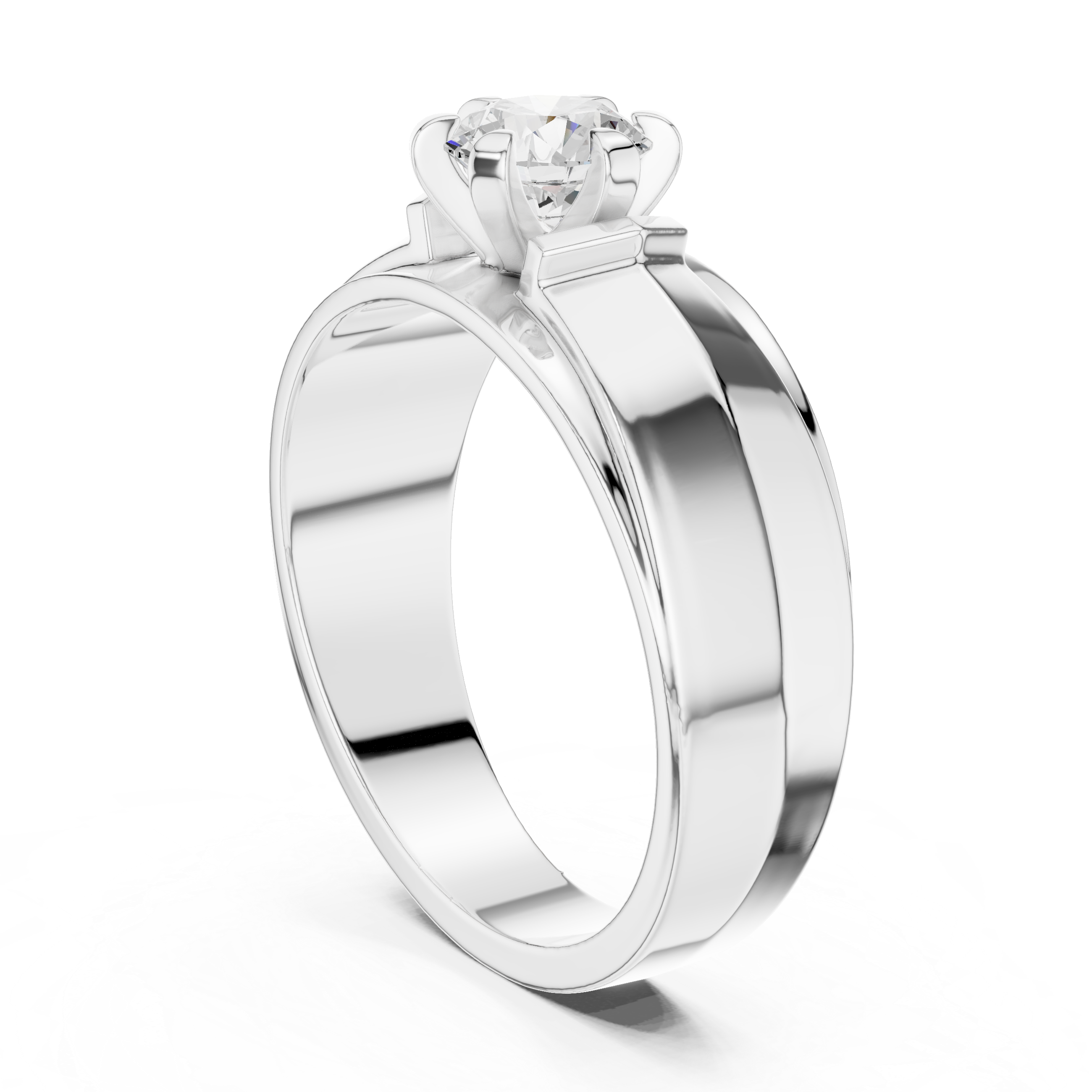 CLASSIC MENS ENGAGEMENT RING