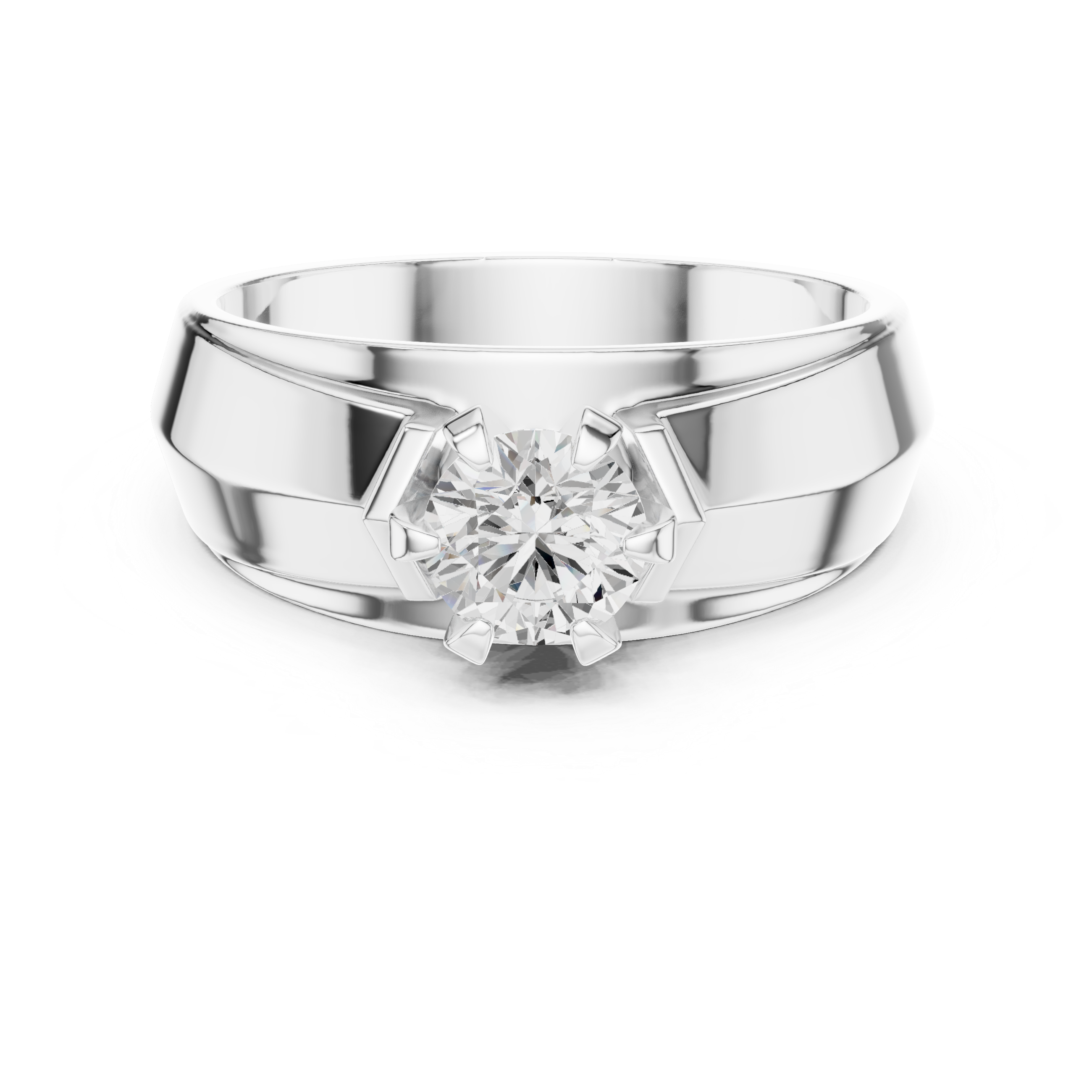 CLASSIC MENS ENGAGEMENT RING