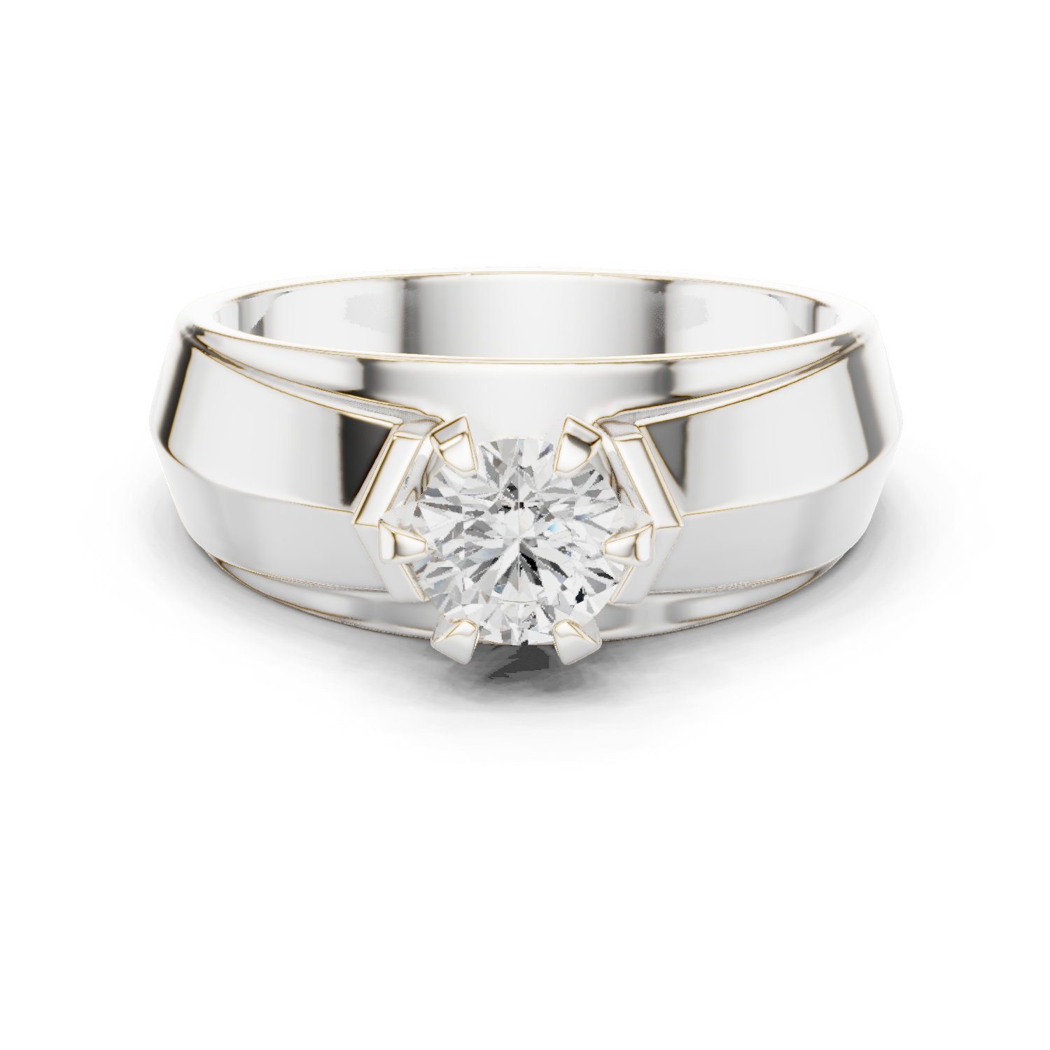 CLASSIC MENS ENGAGEMENT RING