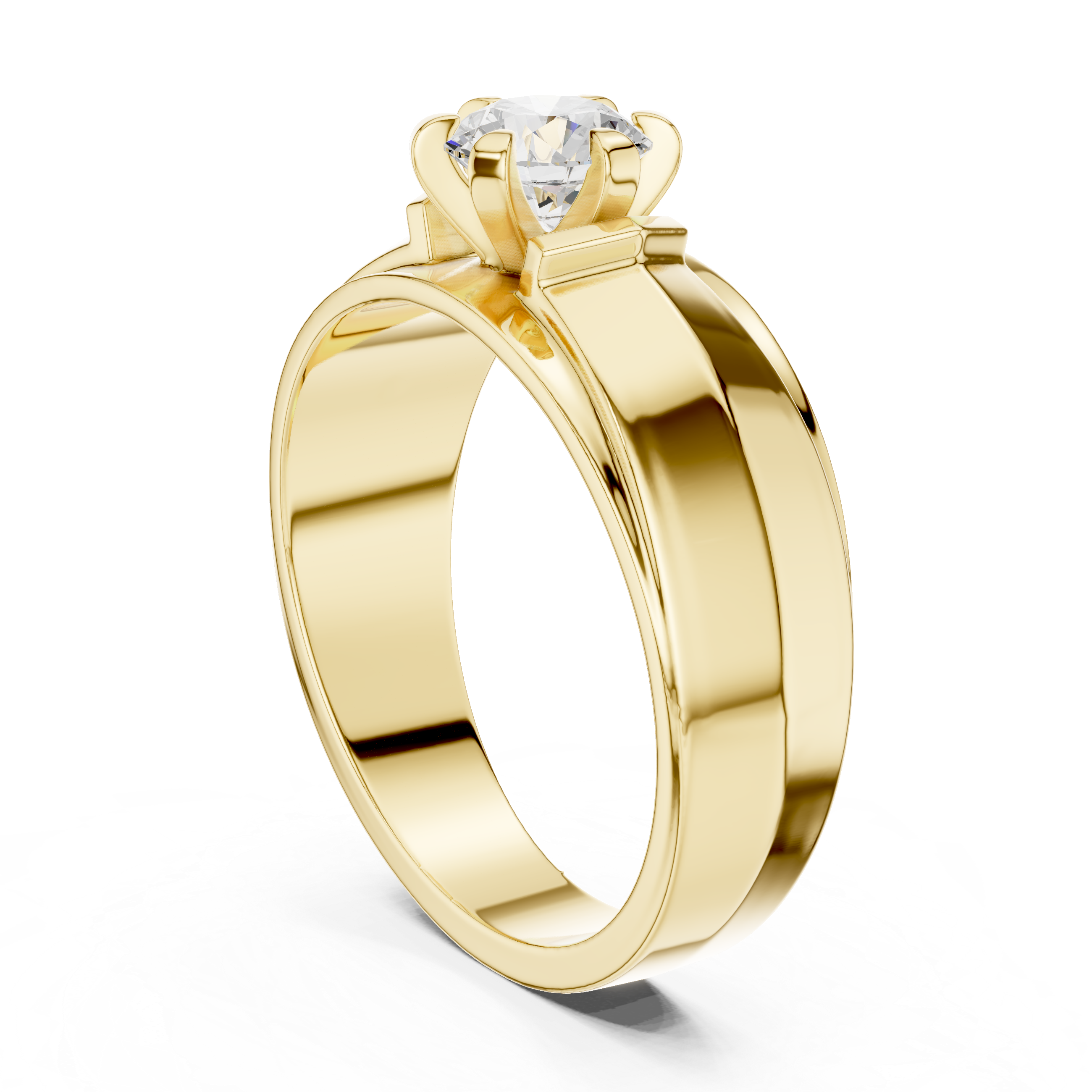 CLASSIC MENS ENGAGEMENT RING