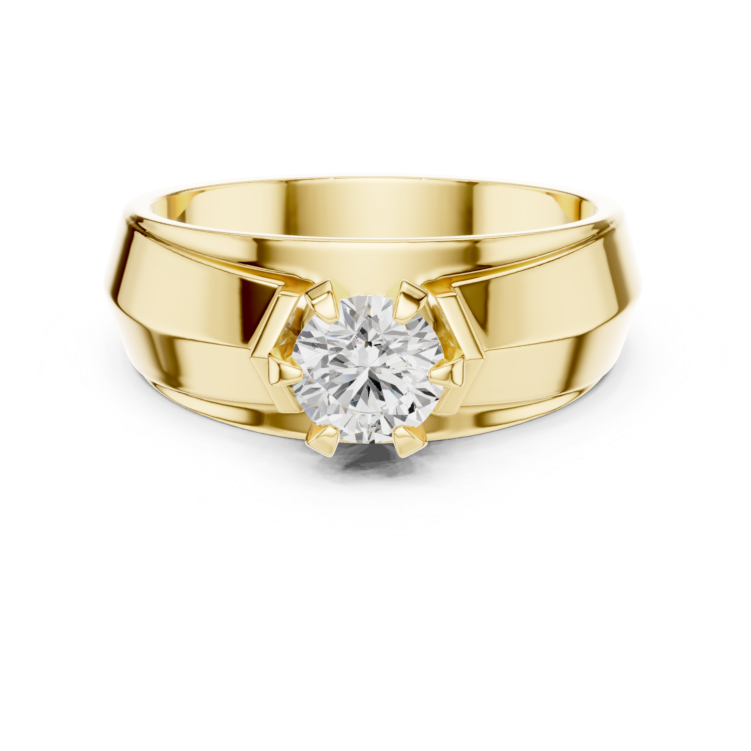 CLASSIC MENS ENGAGEMENT RING