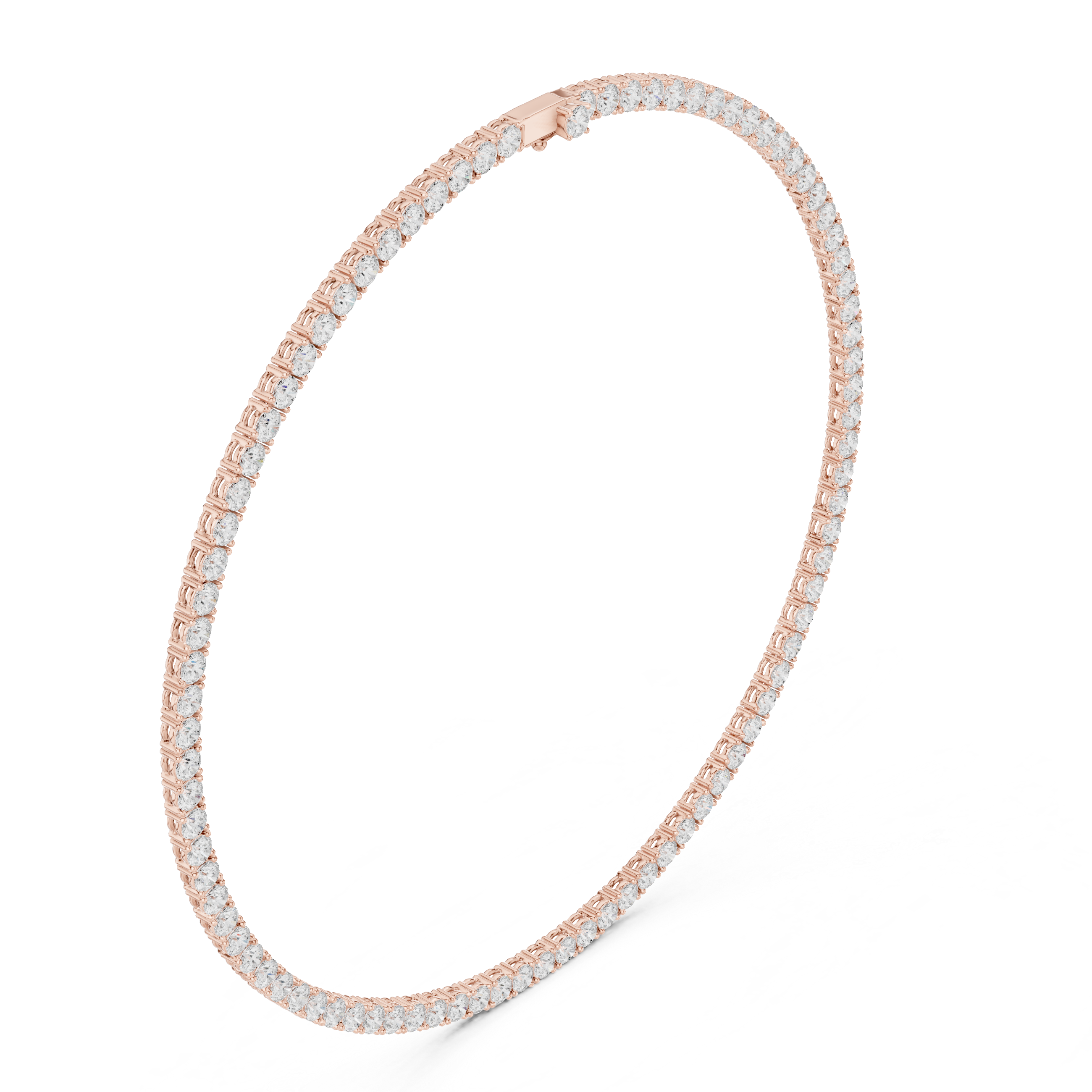0.30 POINTER ROUND NECKLACE