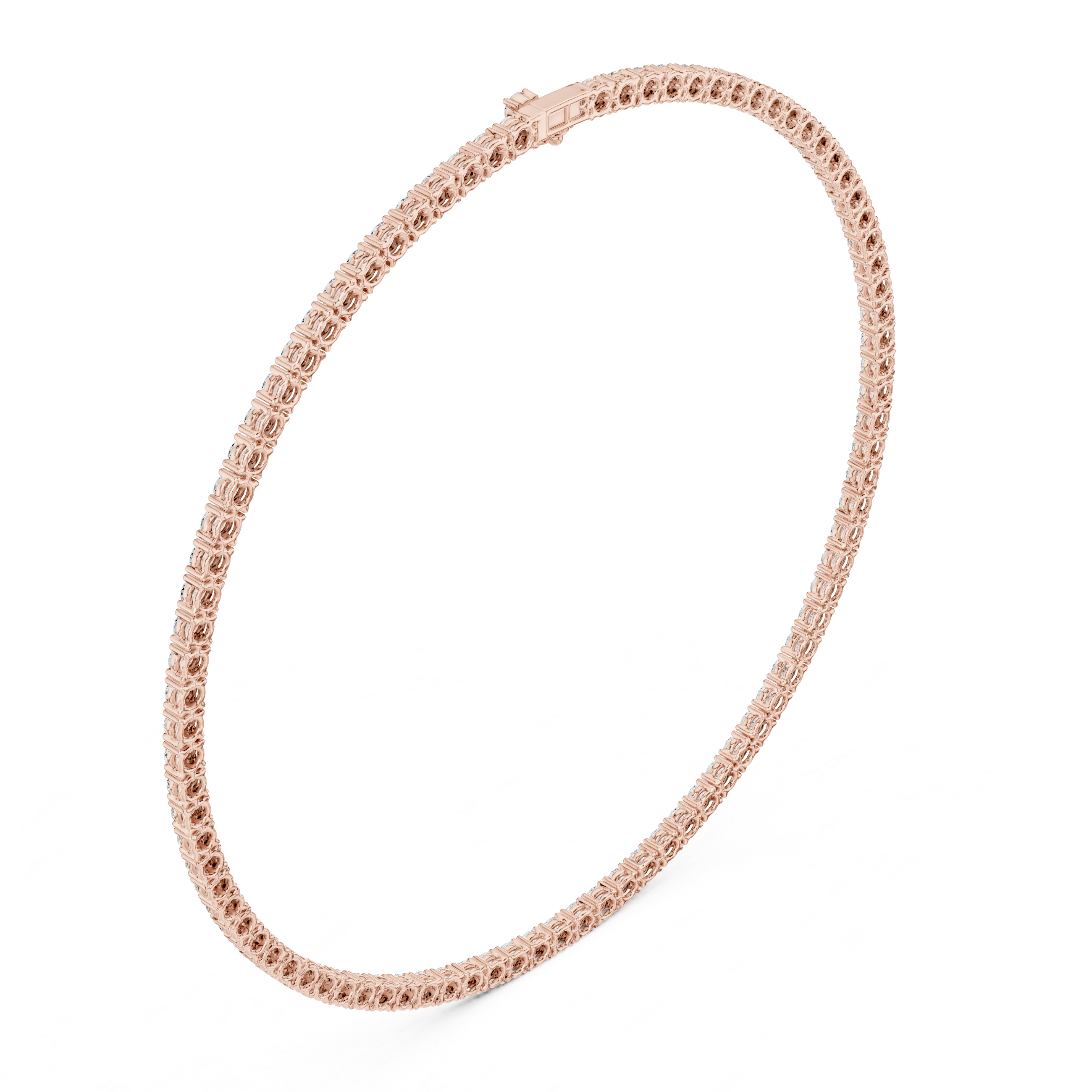 0.30 POINTER ROUND NECKLACE
