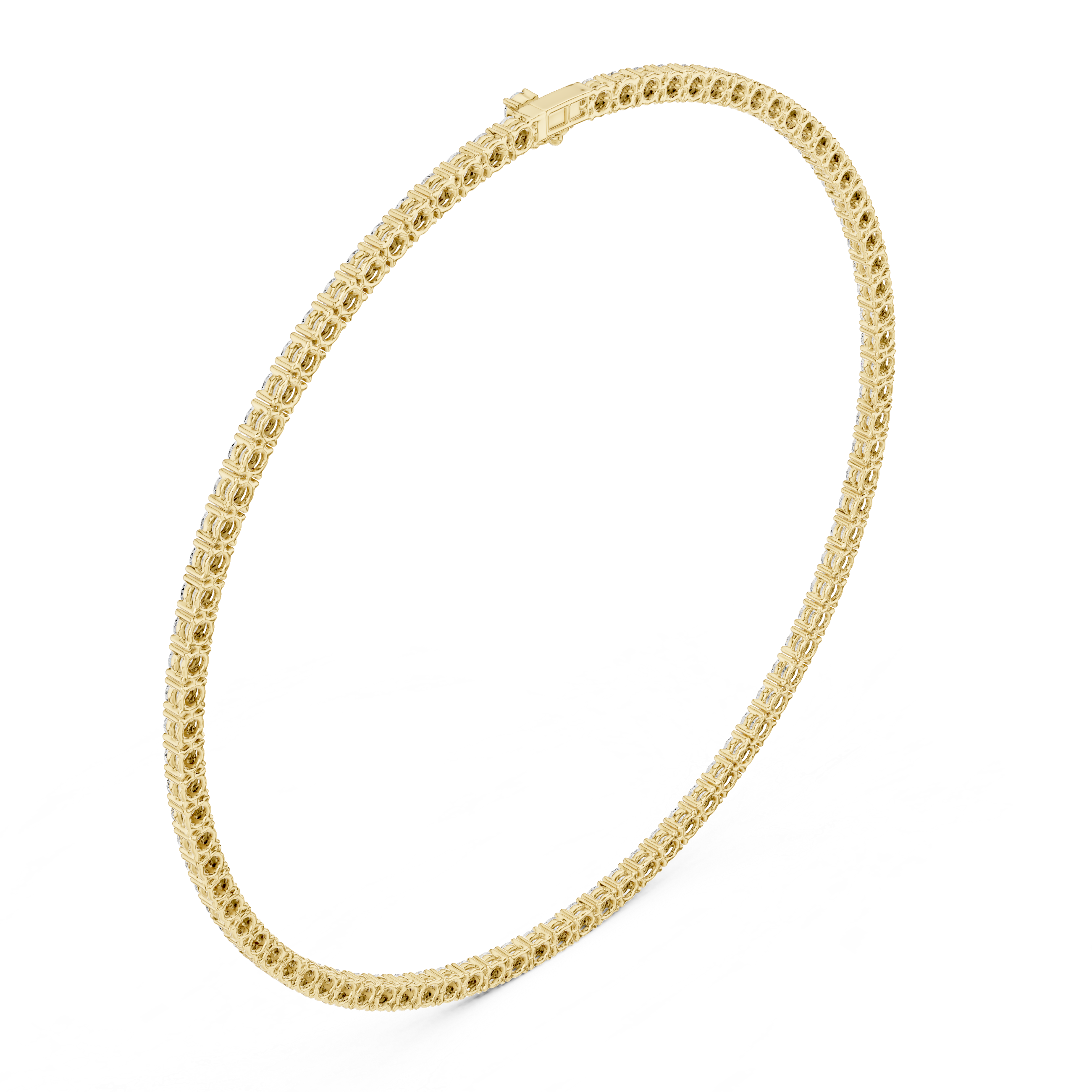0.30 POINTER ROUND NECKLACE