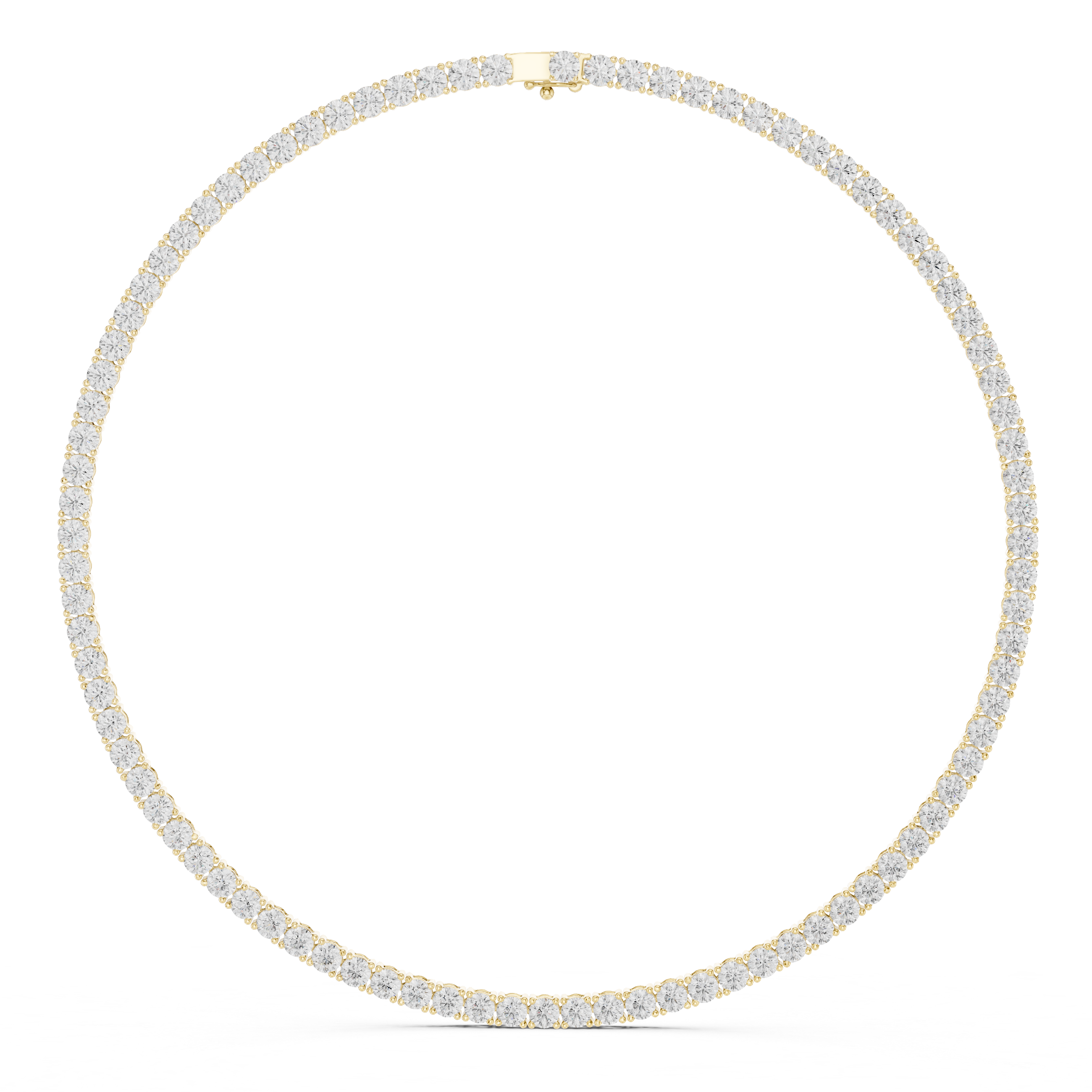 0.30 POINTER ROUND NECKLACE